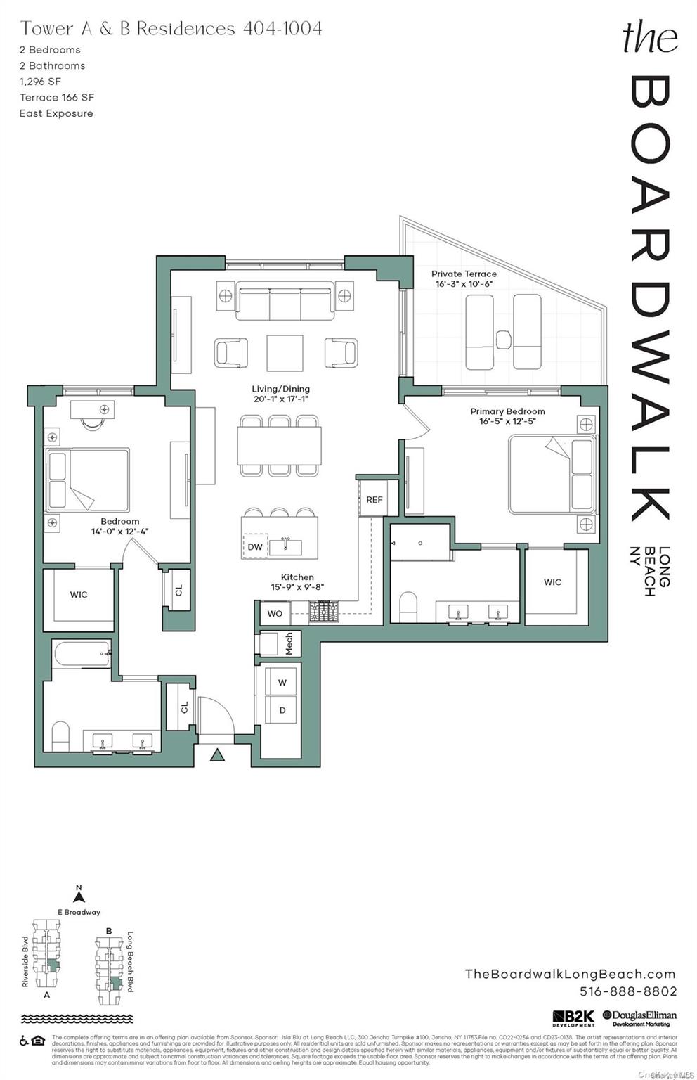 140 Boardwalk Unit: 604