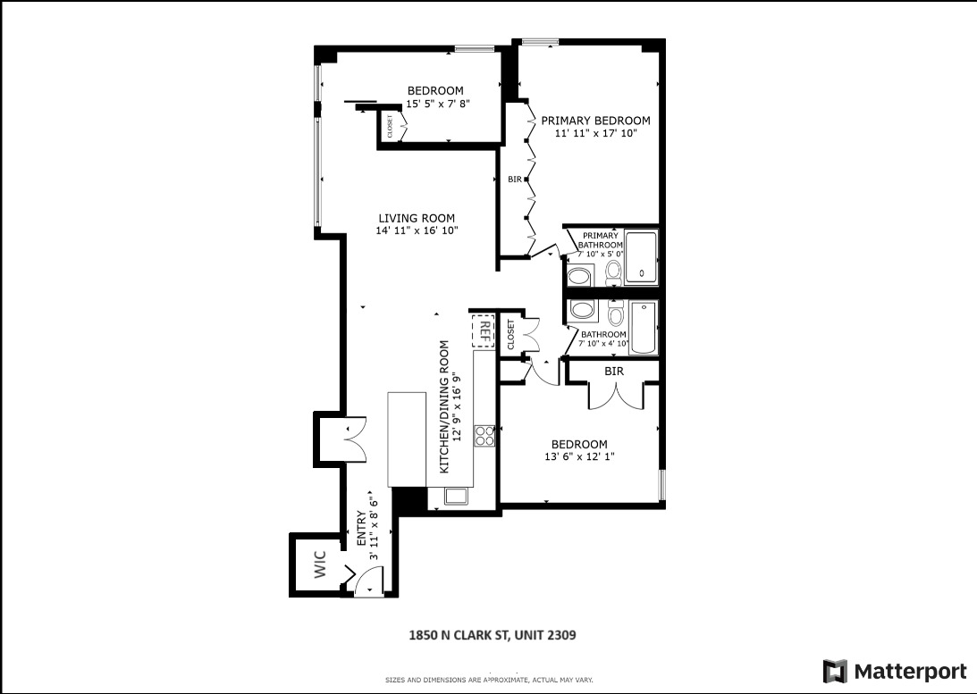 1850 N CLARK Street Unit: 2309