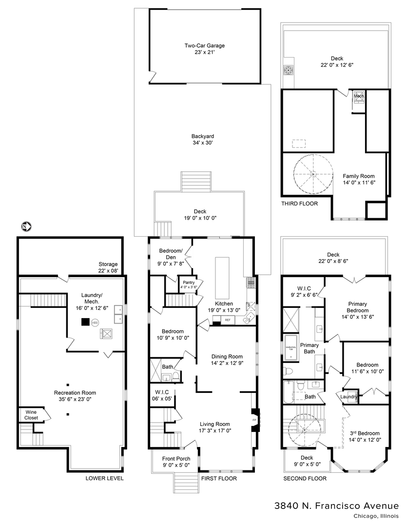 3840 N FRANCISCO Avenue