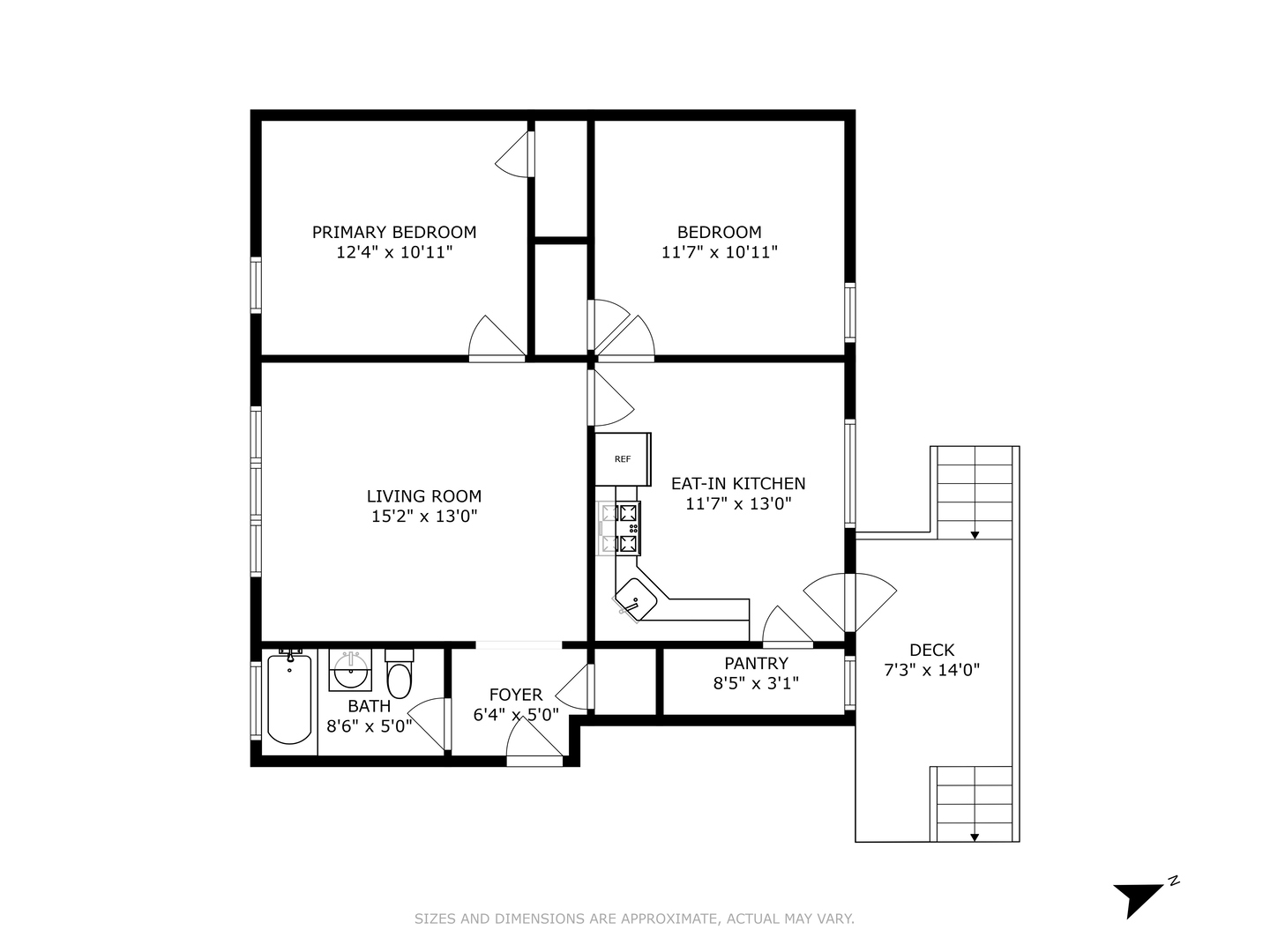 2006 W Walton Street Unit: 1A