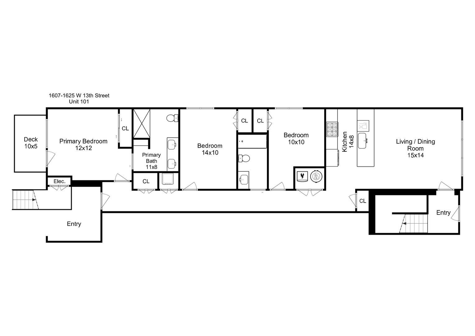 1621 W 13 Street Unit: 101