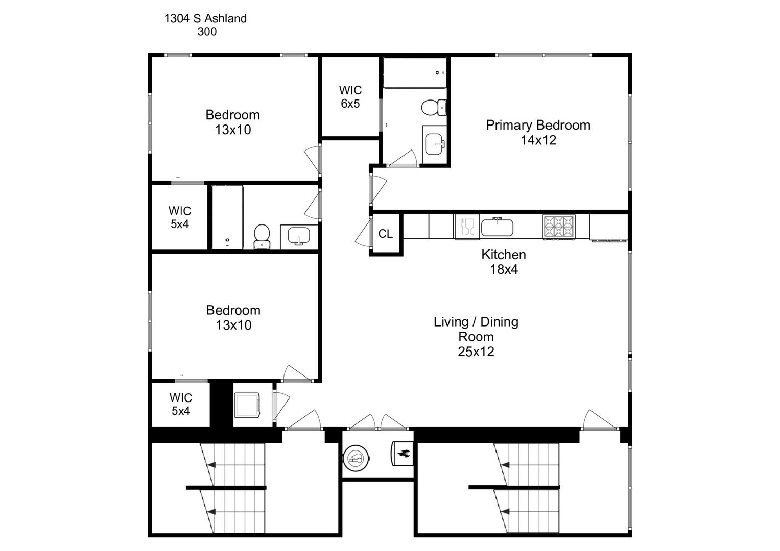 1304 S Ashland Avenue Unit: 300