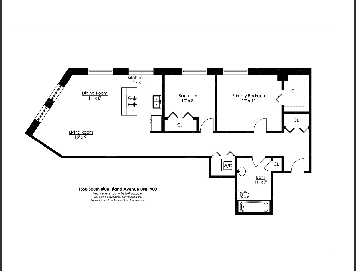 1550 S Blue Island Avenue Unit: 900