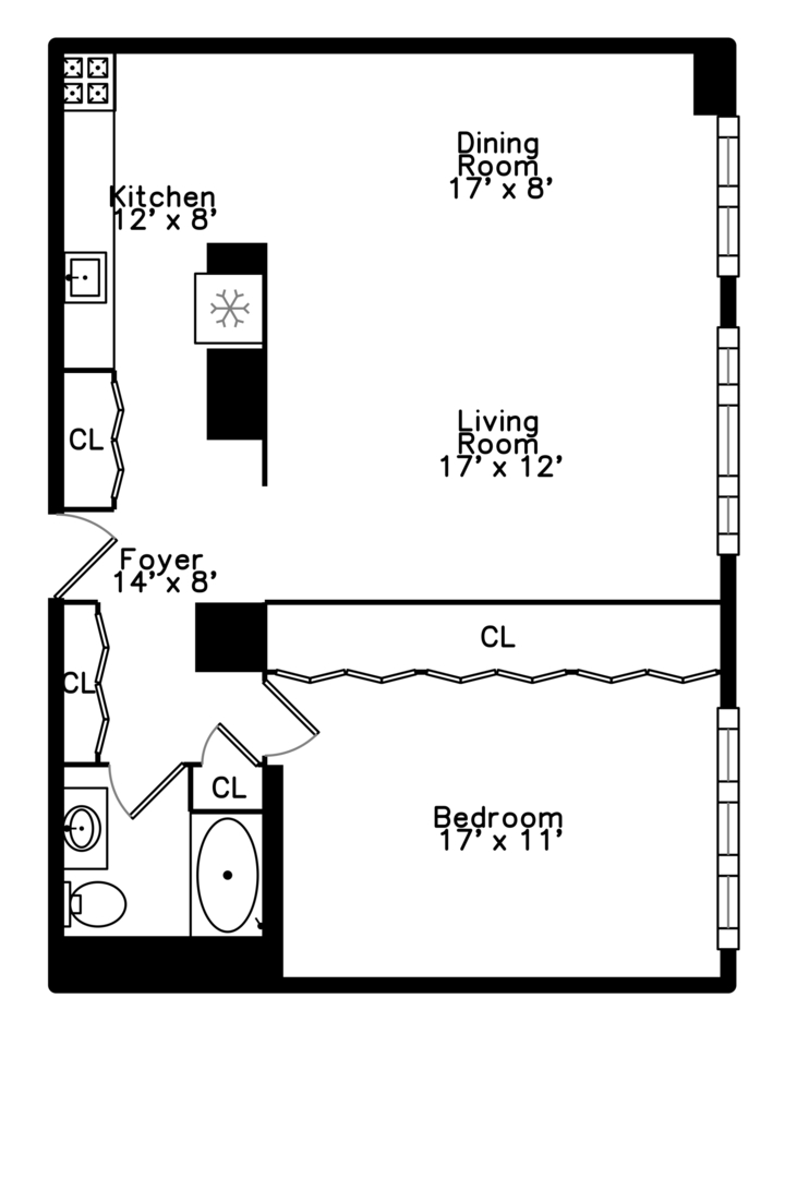 4250 N Marine Drive Unit: 1010