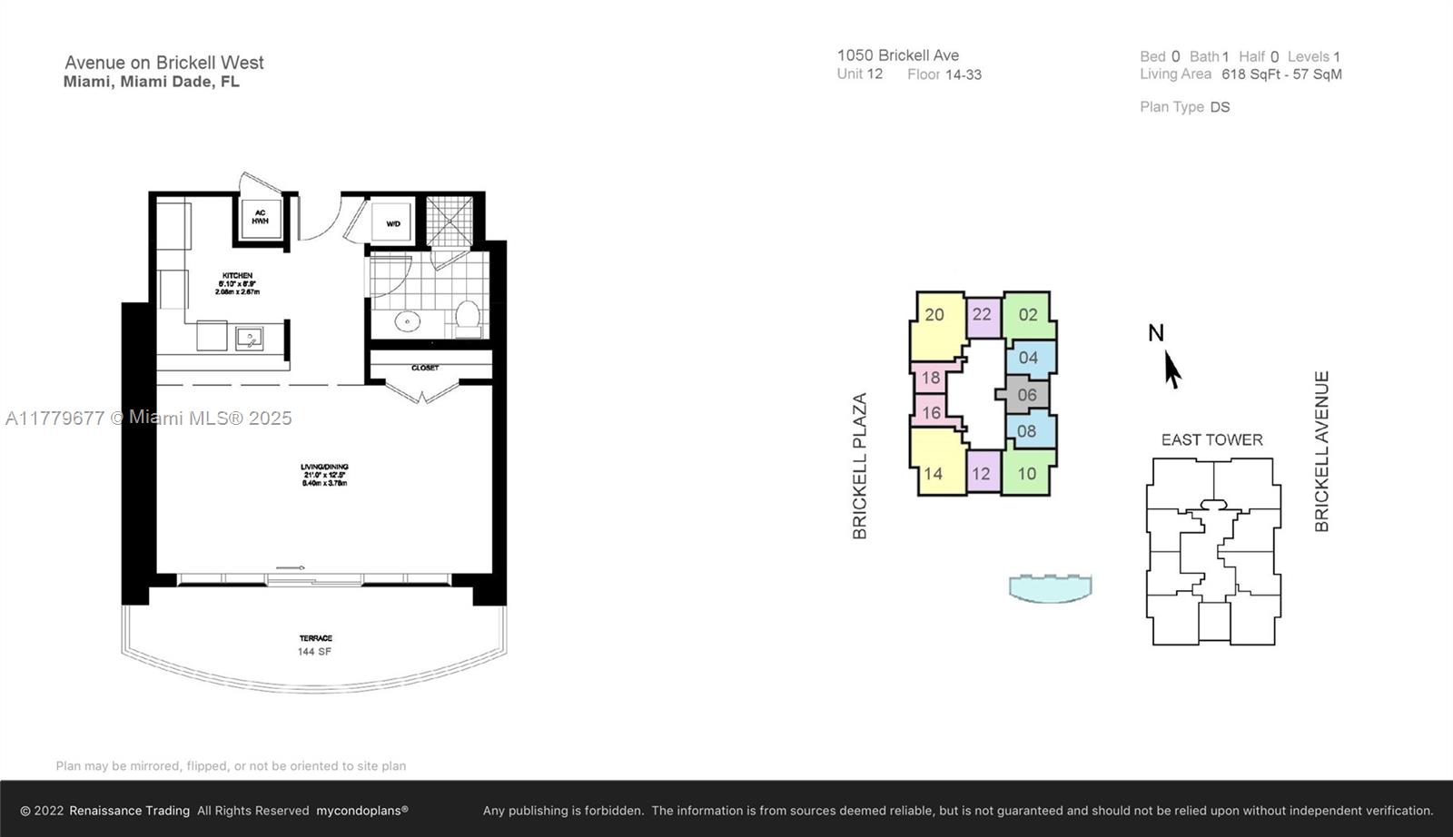 1050 Brickell Ave # 1912