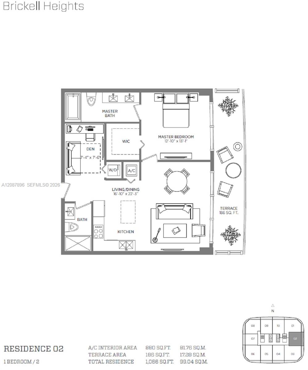 45 SW 9th St # 1002