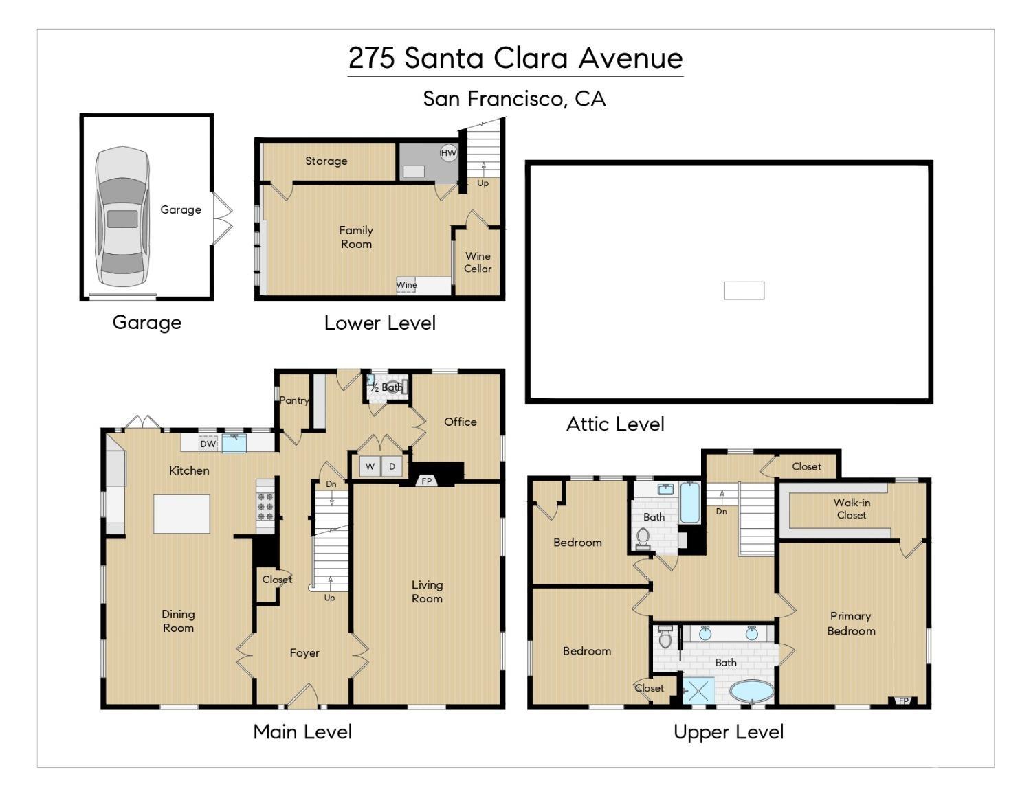 275 Santa Clara Avenue, St Francis Wood