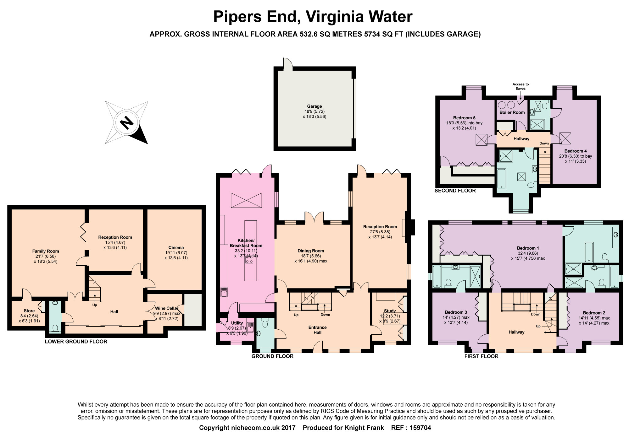 Pipers End, Wentworth, Virginia Water, Surrey, GU25