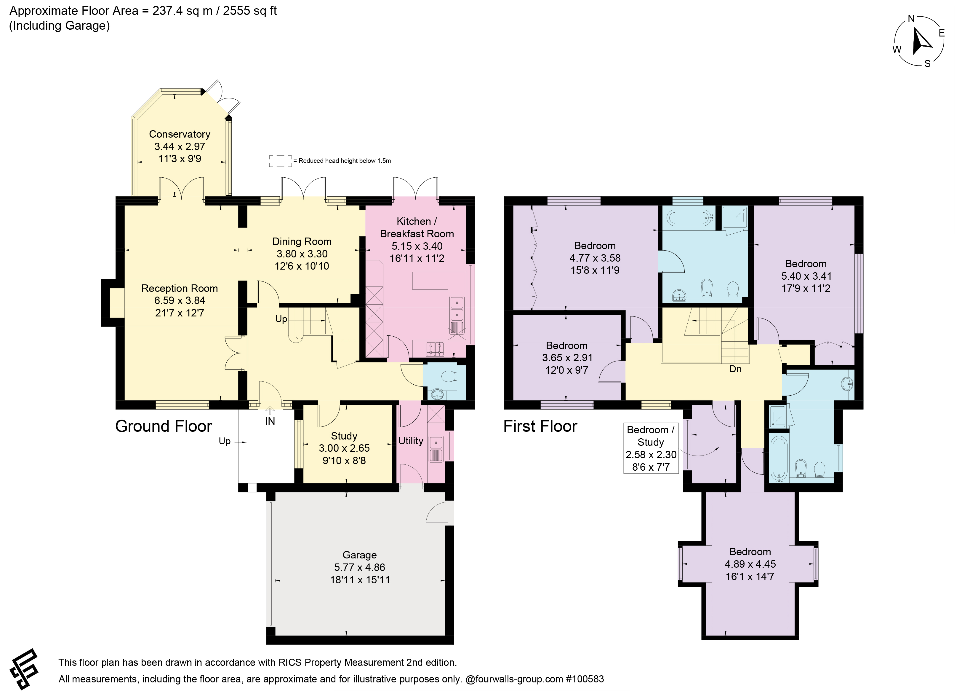 Lime Tree Walk, Virginia Park, Virginia Water, Surrey, GU25