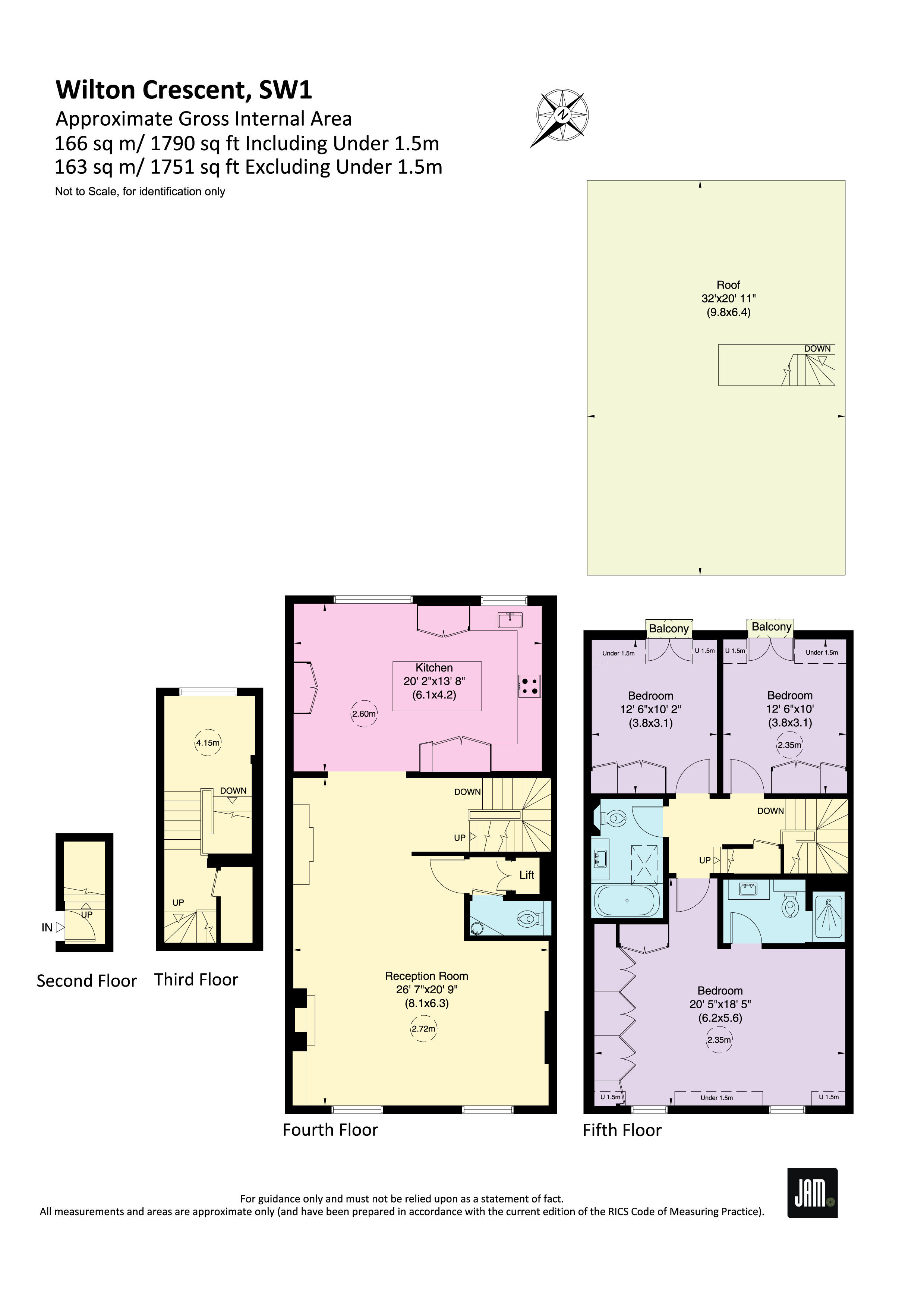 Flat 3, 45 Wilton Crescent, Belgravia, London, SW1X 8RX