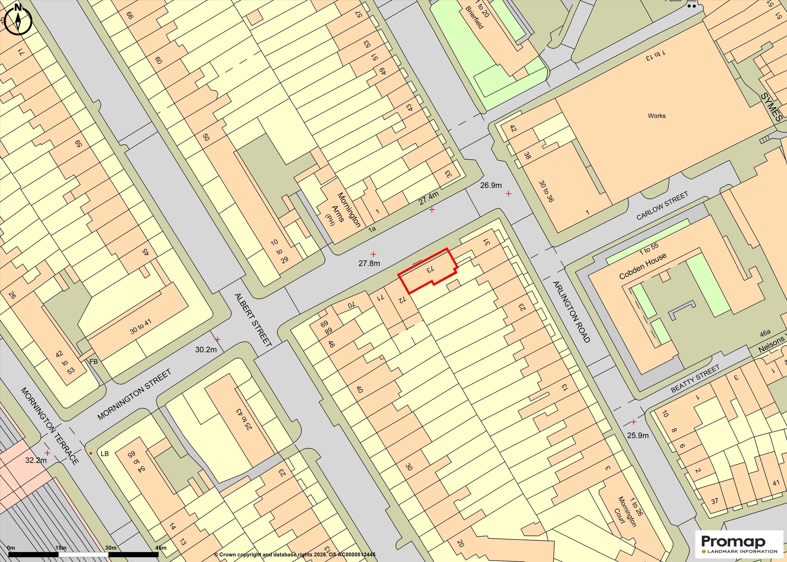 73 Mornington Street, London NW1 7QE