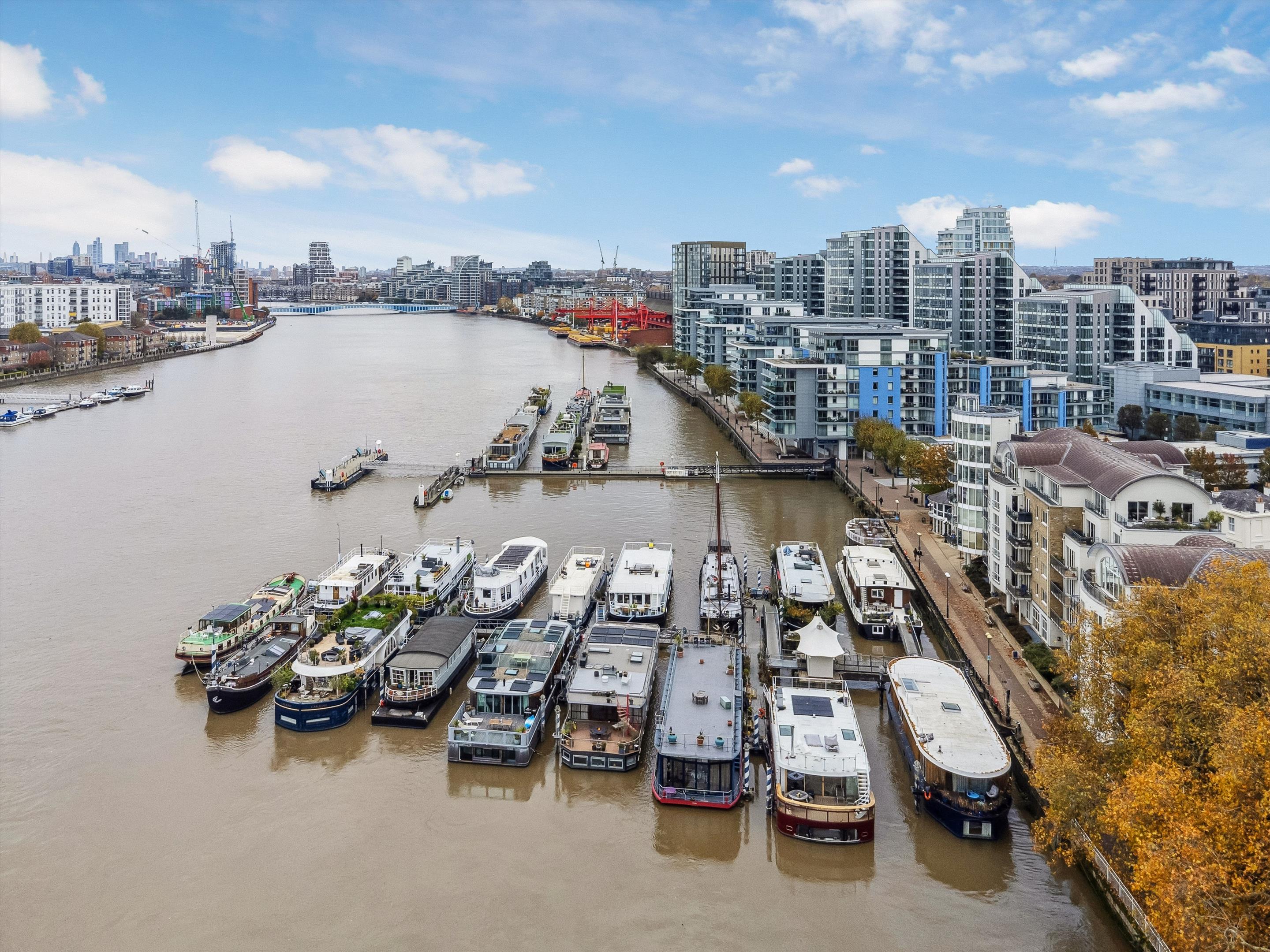 Prospect Moorings, Prospect Quay, Lightermans Walk, Point Pleasant, London, SW18.