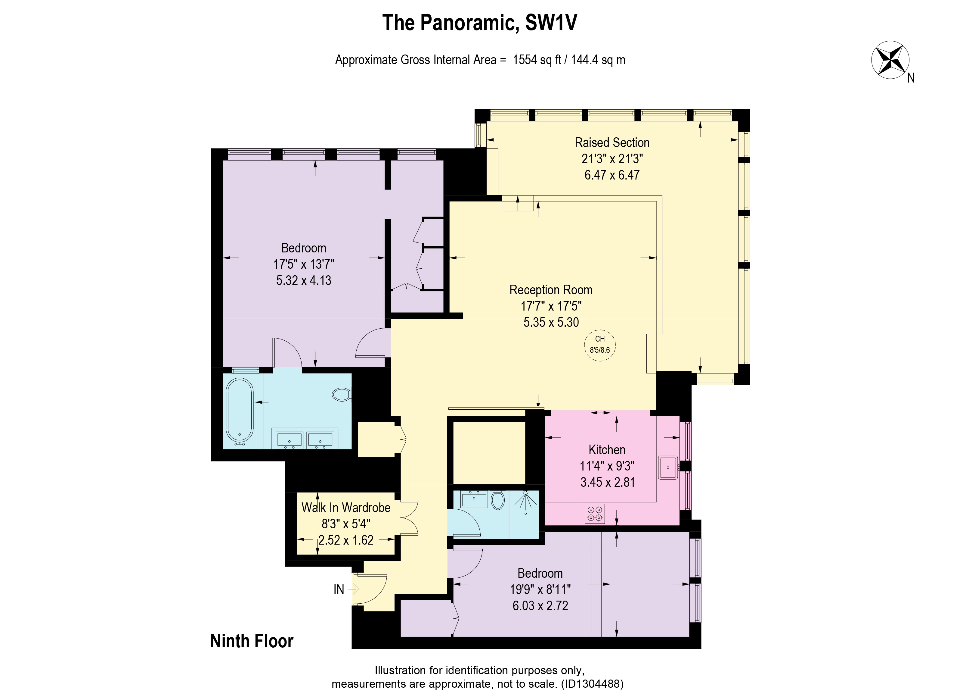 The Panoramic, Grosvenor Road, Pimlico, London SW1V