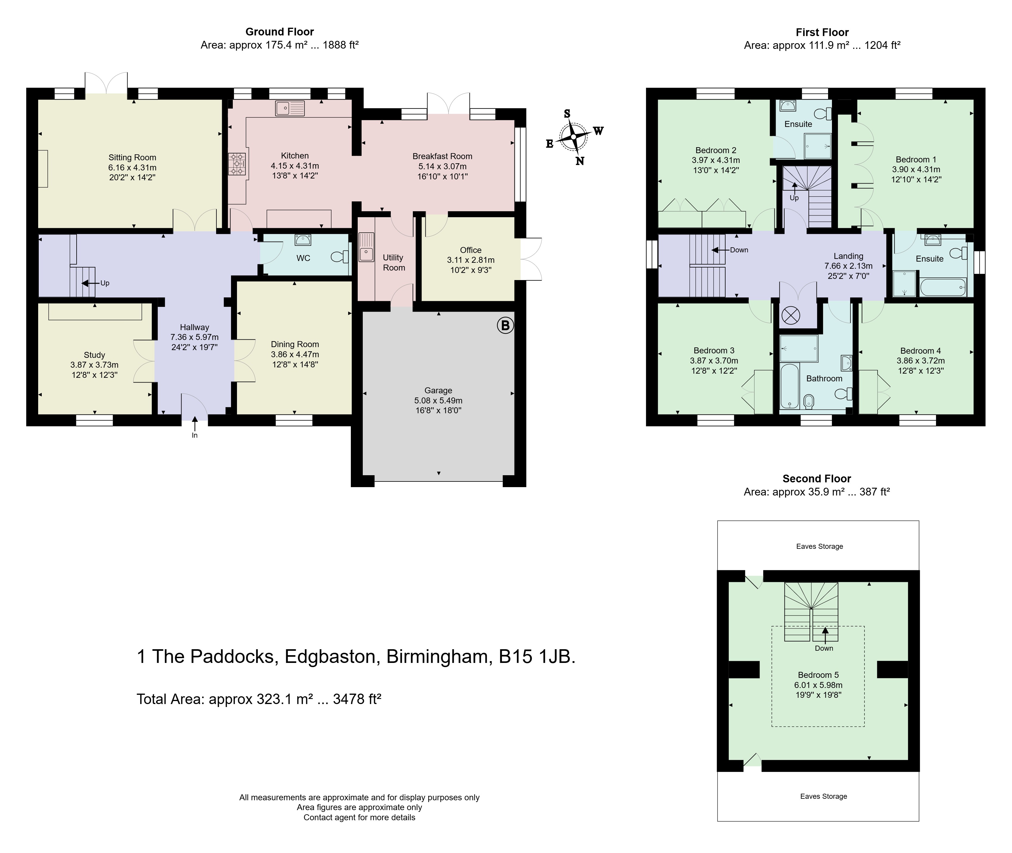 The Paddocks, Edgbaston, Birmingham, B15