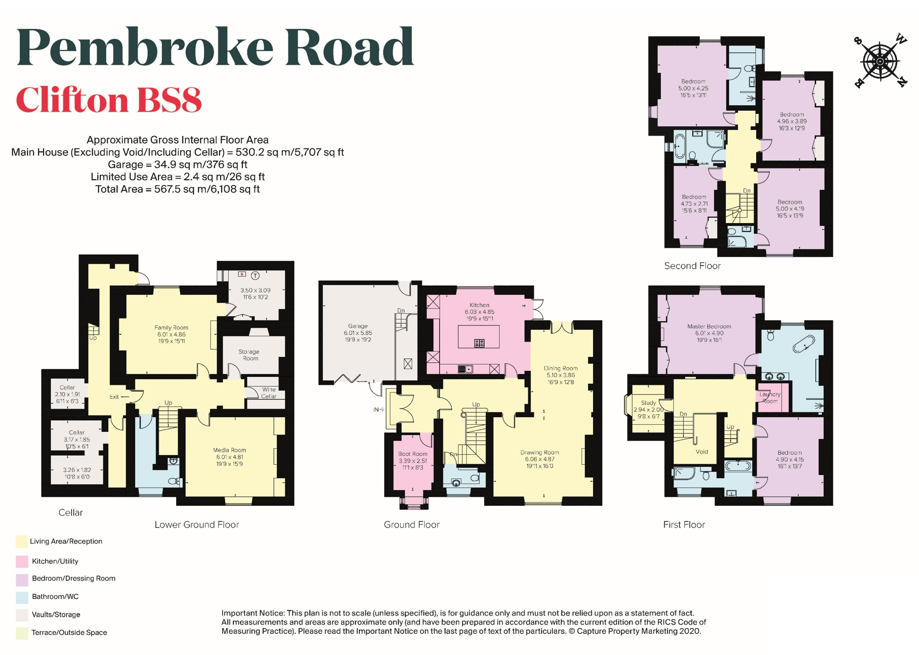 Pembroke Road, Clifton, Bristol BS8