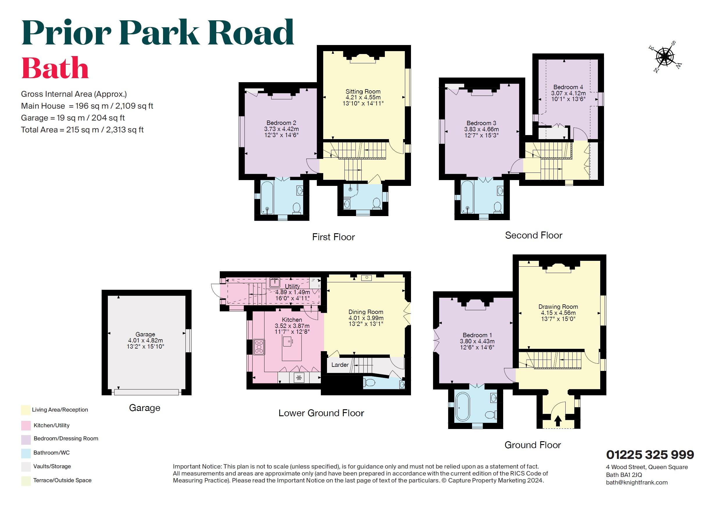 Prior Park Road, Bath, Somerset, BA2