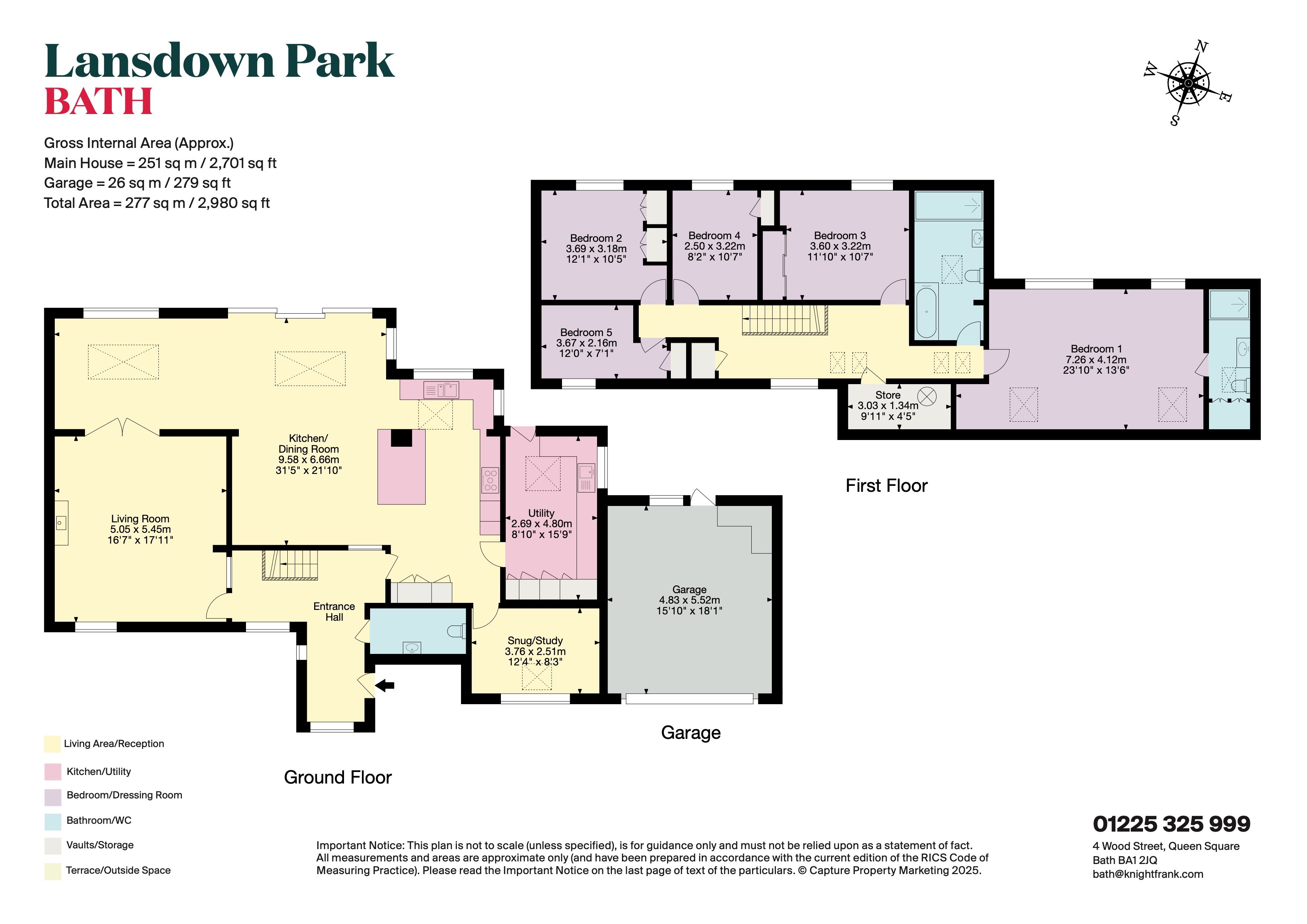 Lansdown Park, Bath, Somerset, BA1