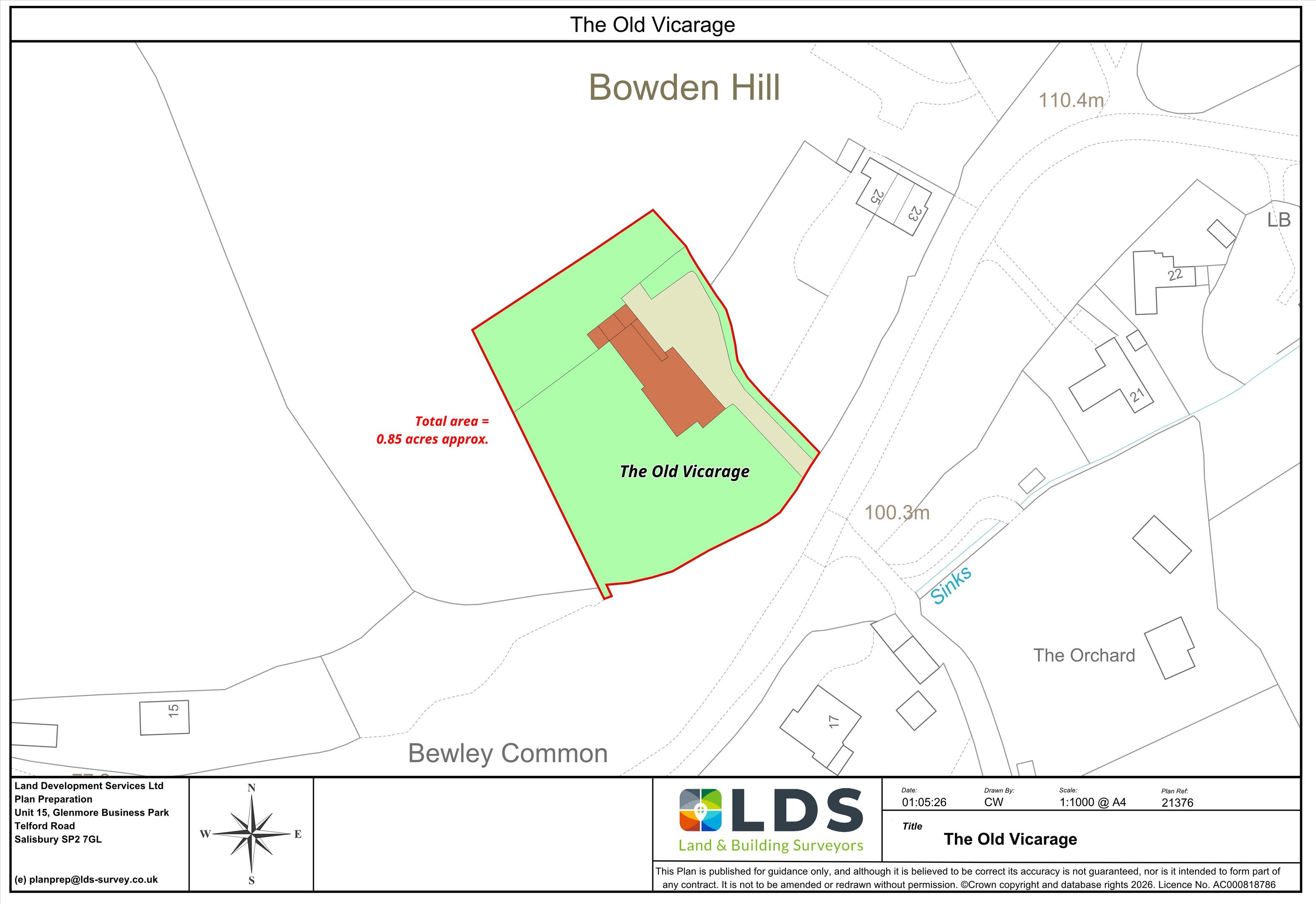 Bowden Hill, Lacock, Chippenham, Wiltshire SN15