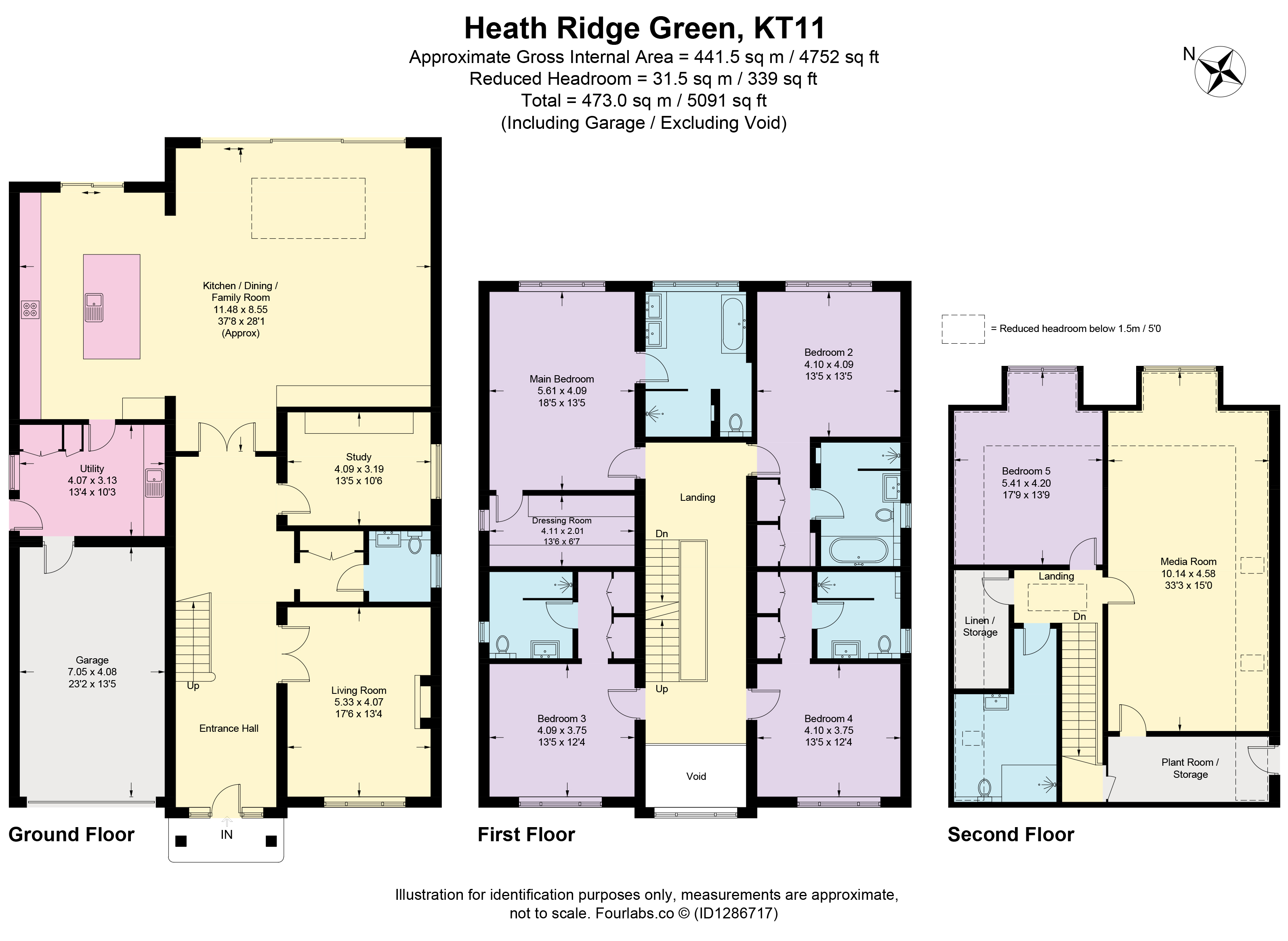 Heath Ridge Green, Cobham, Surrey KT11