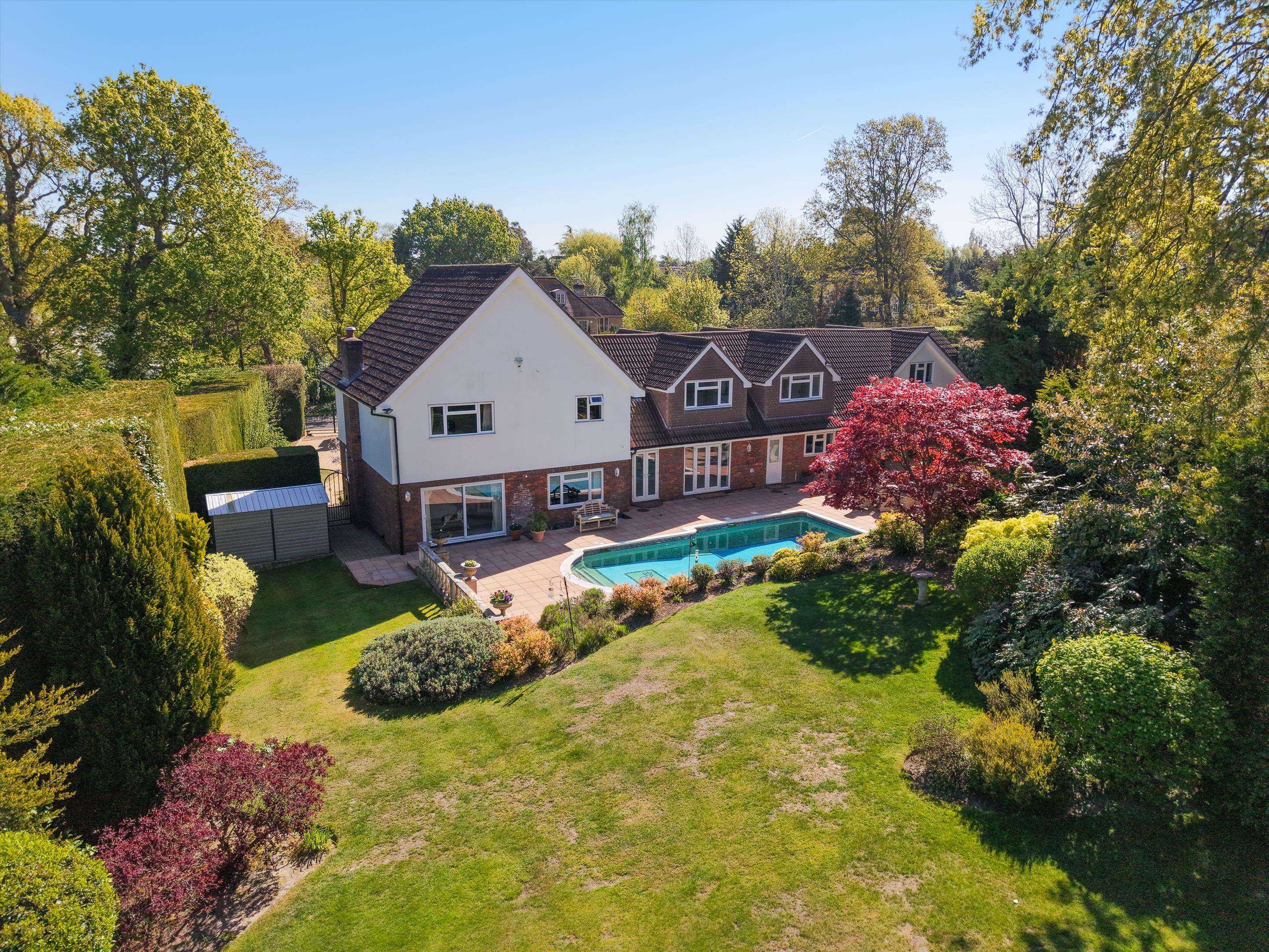 Broomfield, 18a Broomfield Ride, Oxshott, Leatherhead, Surrey, KT22