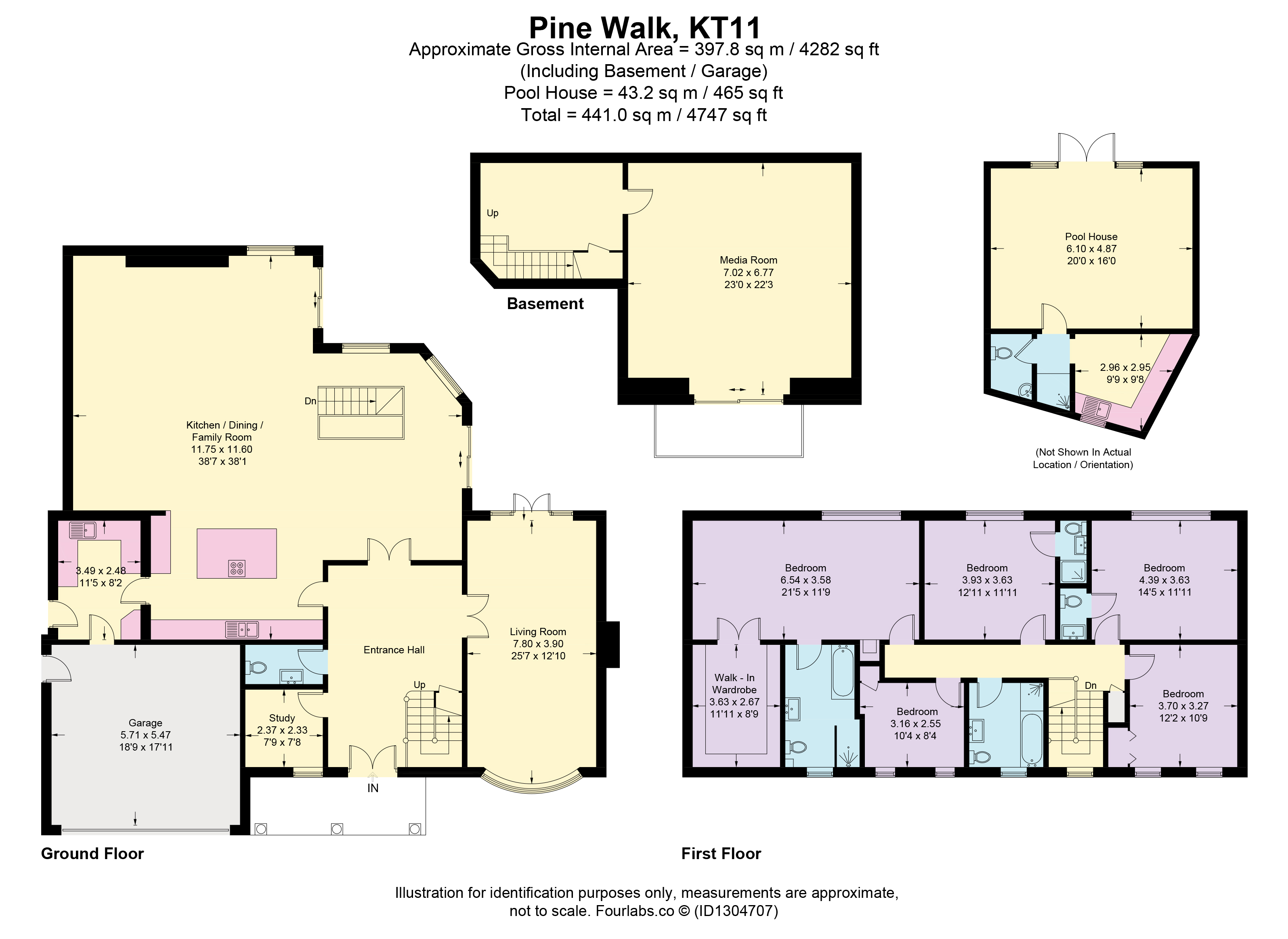 Pine Walk, Cobham, Surrey KT11