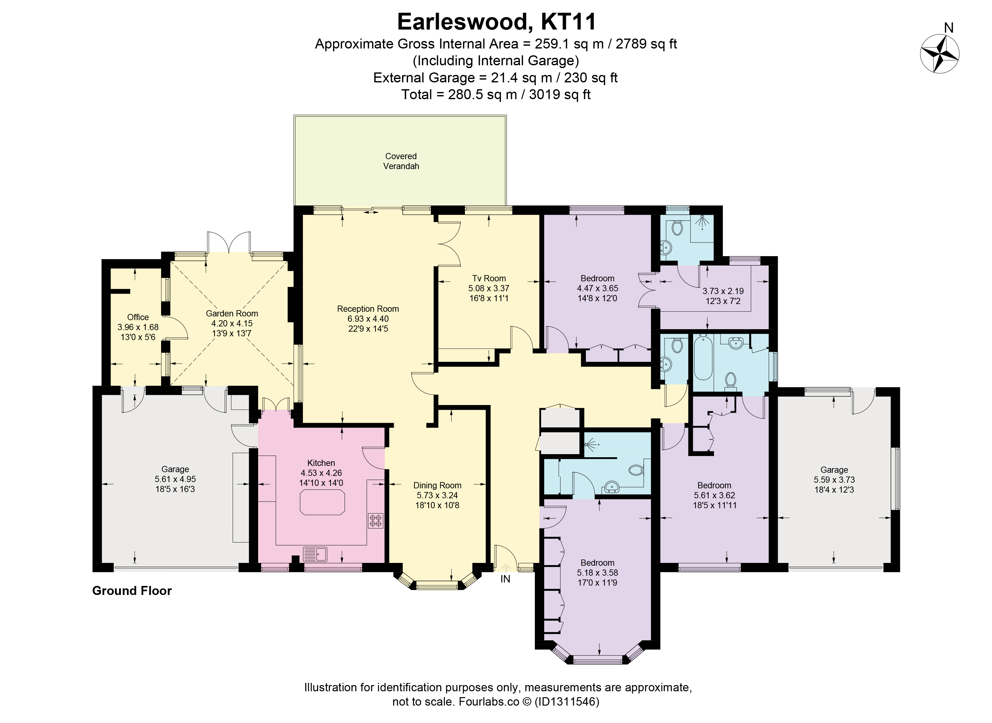 Earleswood, Cobham, Surrey KT11