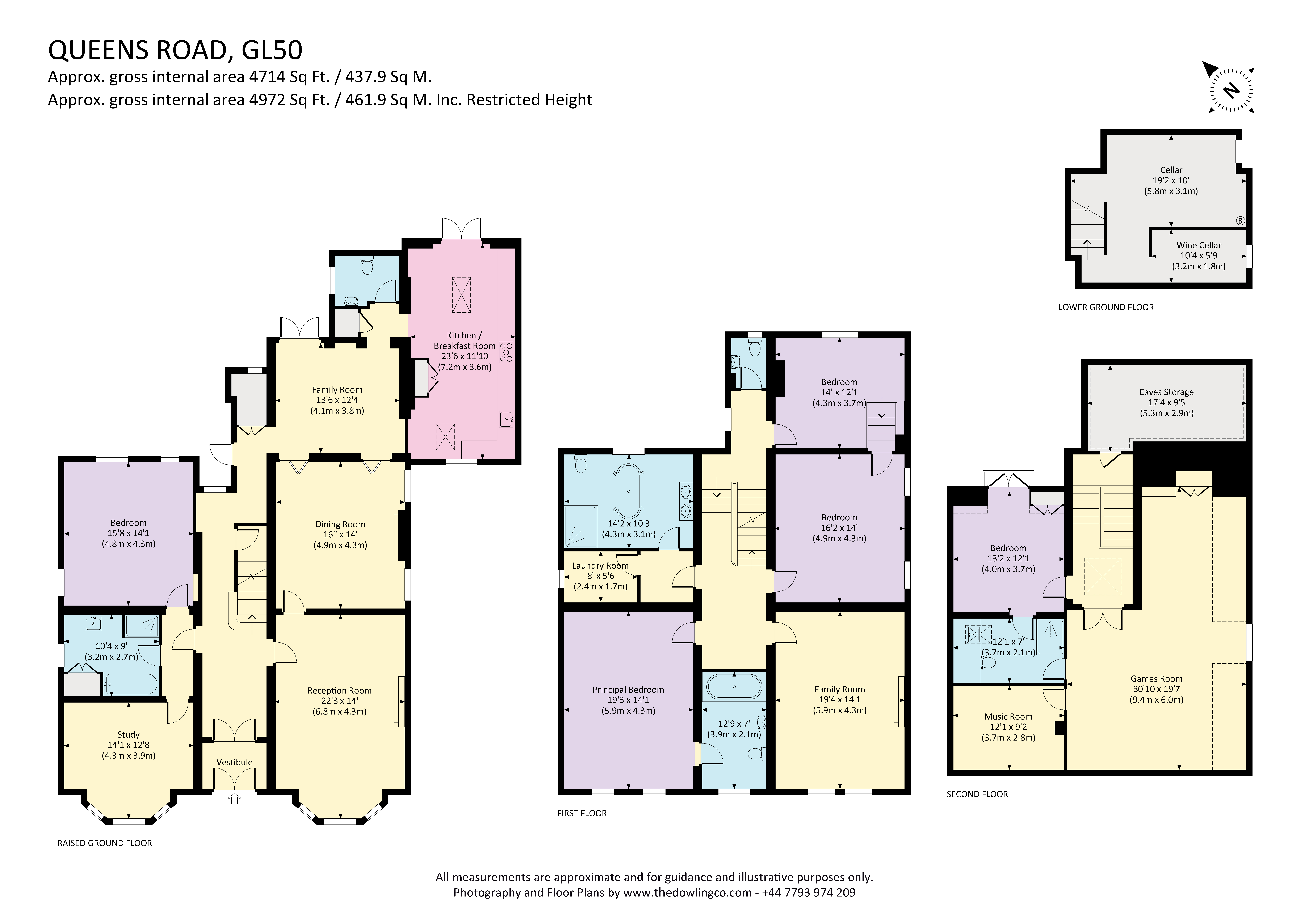 Queens Road, Cheltenham, Gloucestershire, GL50