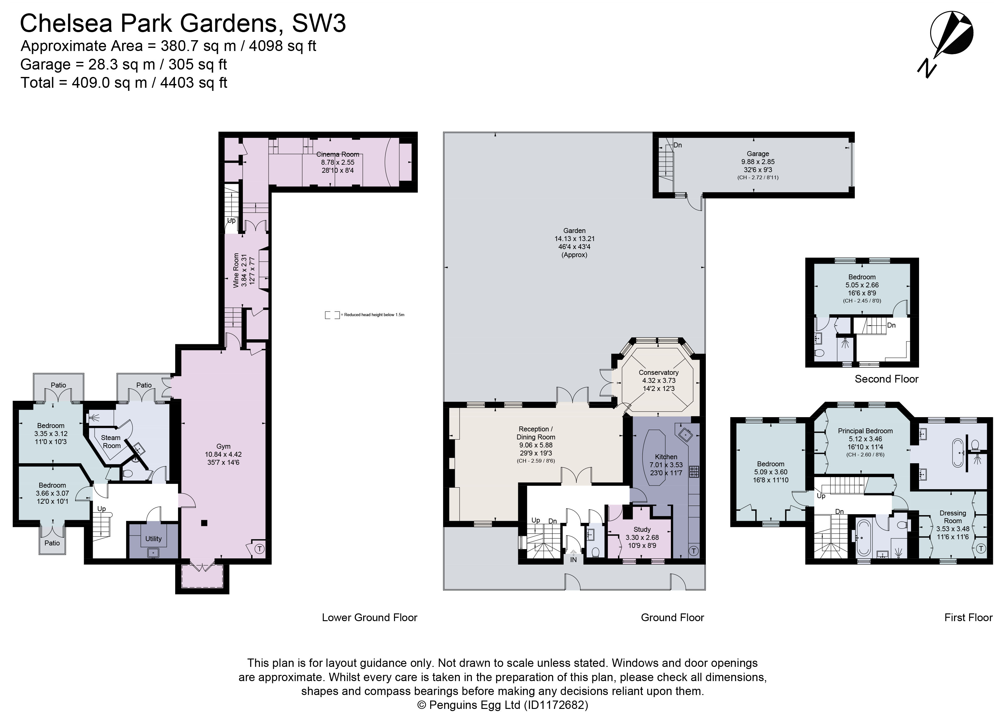 Chelsea Park Gardens, Chelsea, SW3