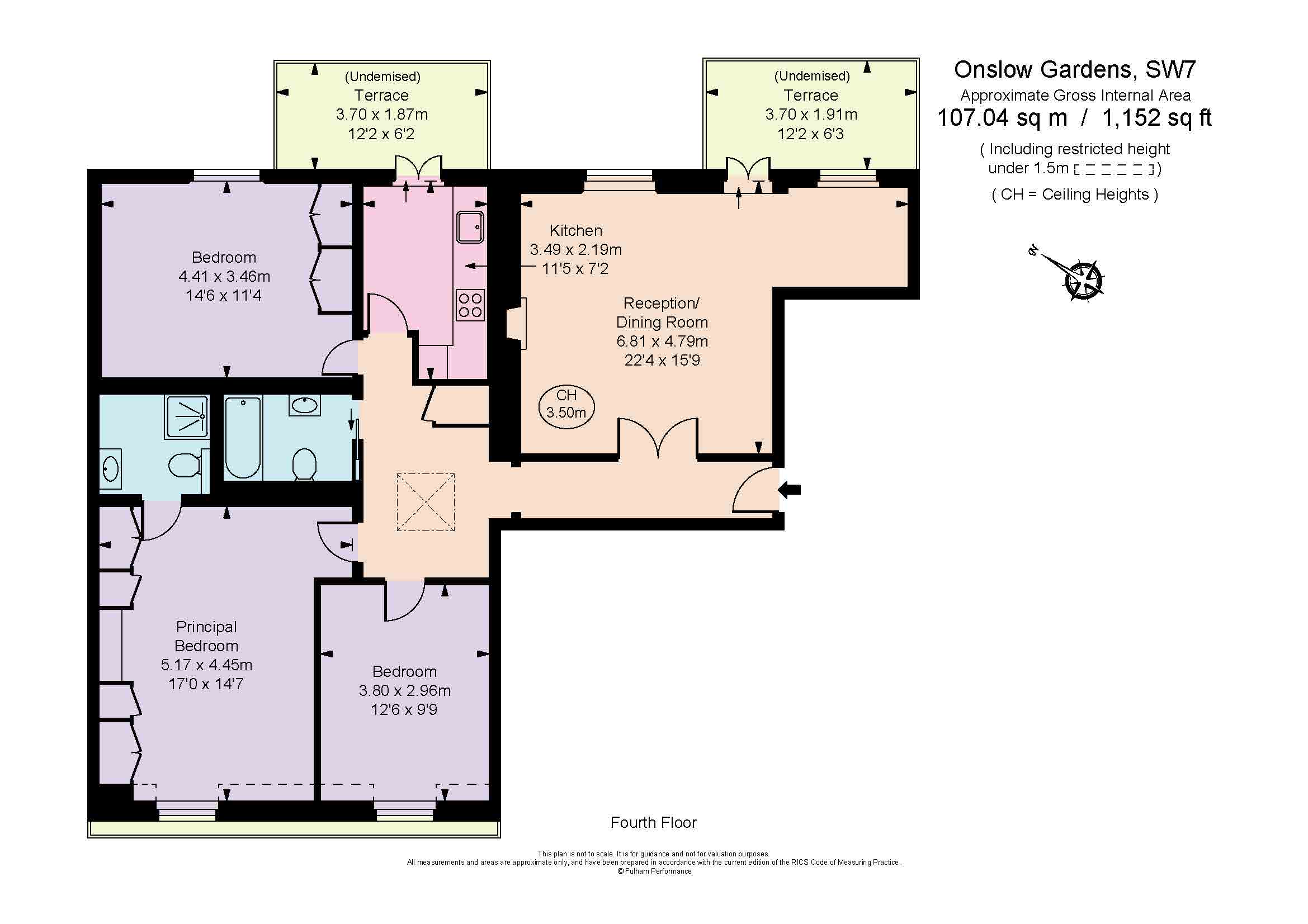 Onslow Gardens, South Kensington, London, SW7