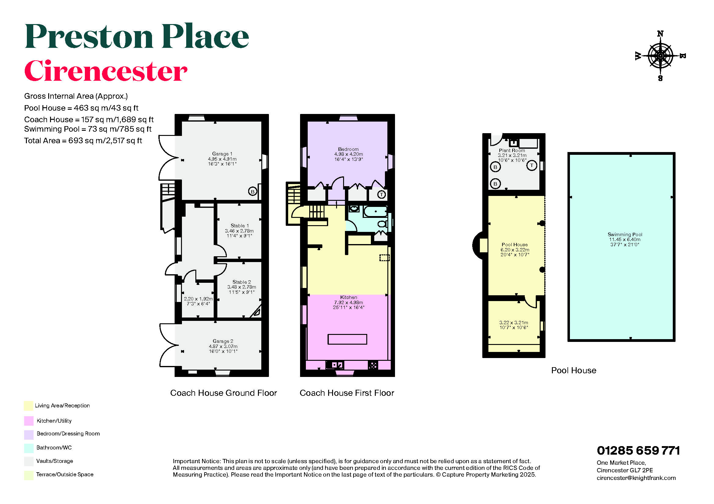 Preston Place, Preston, Cirencester, Gloucestershire, GL7