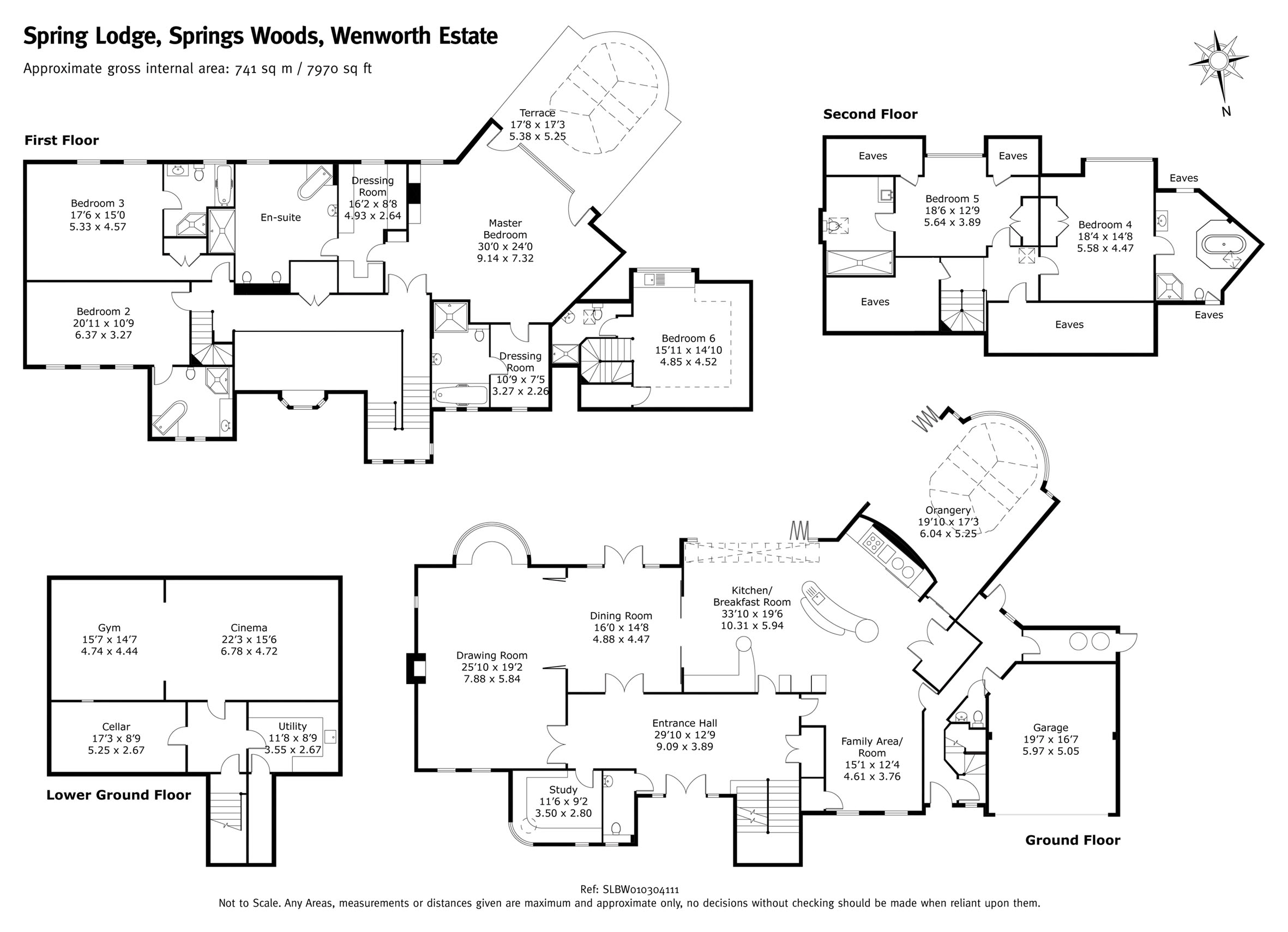 Spring Woods, Wentworth, Virginia Water, Surrey, GU25