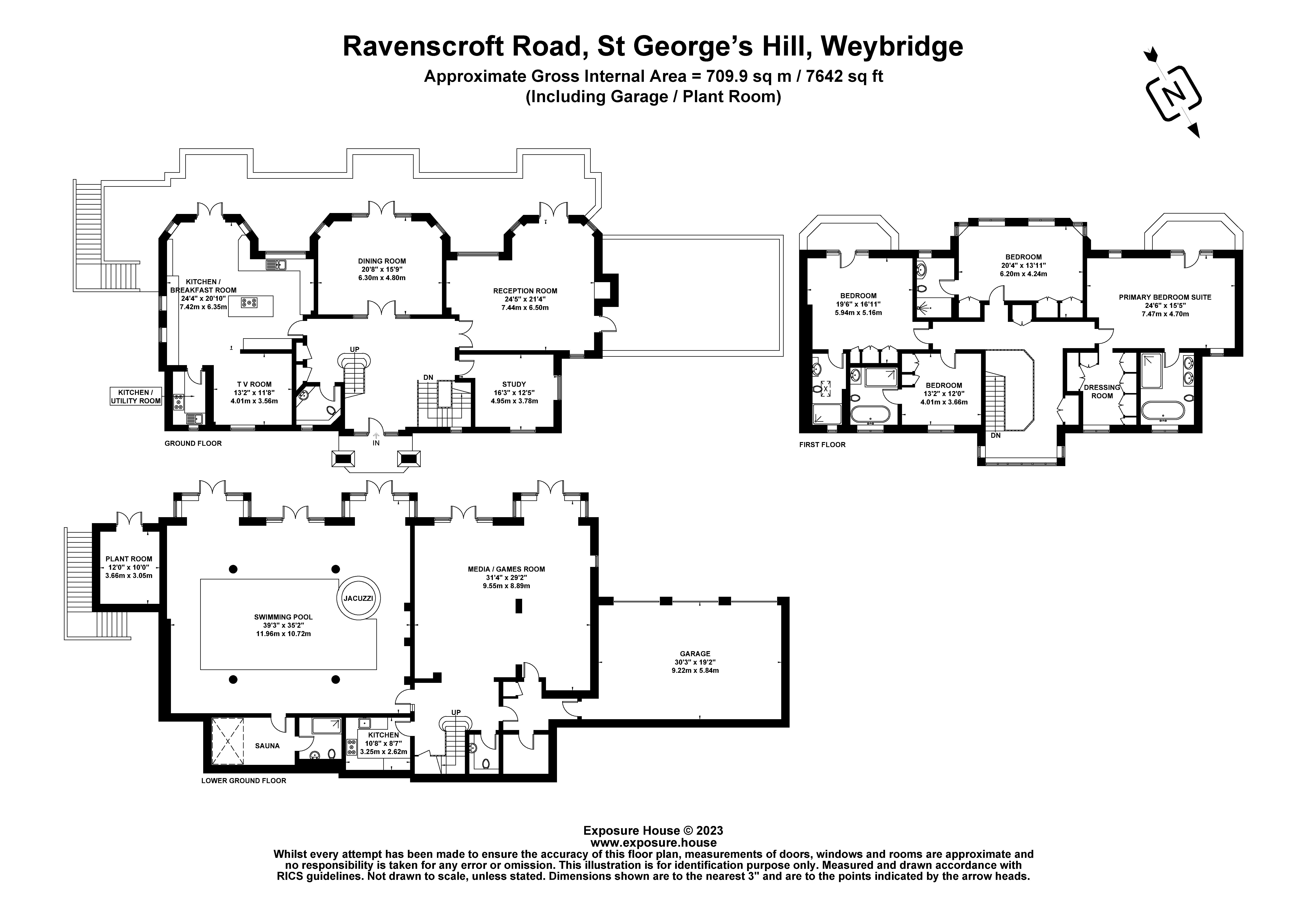 Ravencroft Road, St George's Hill, Weybridge, Surrey KT13