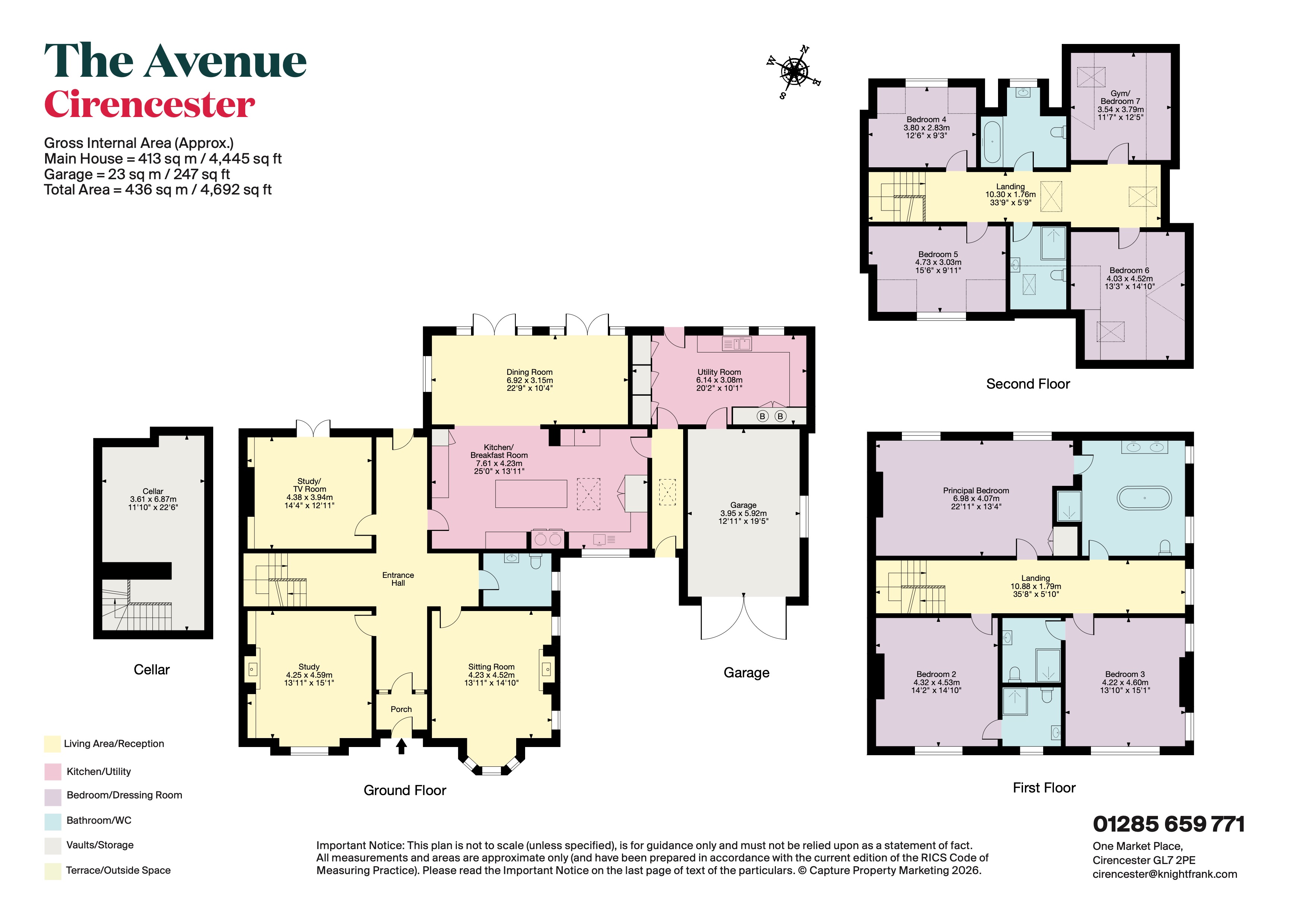 The Avenue, Cirencester, Gloucestershire, GL7