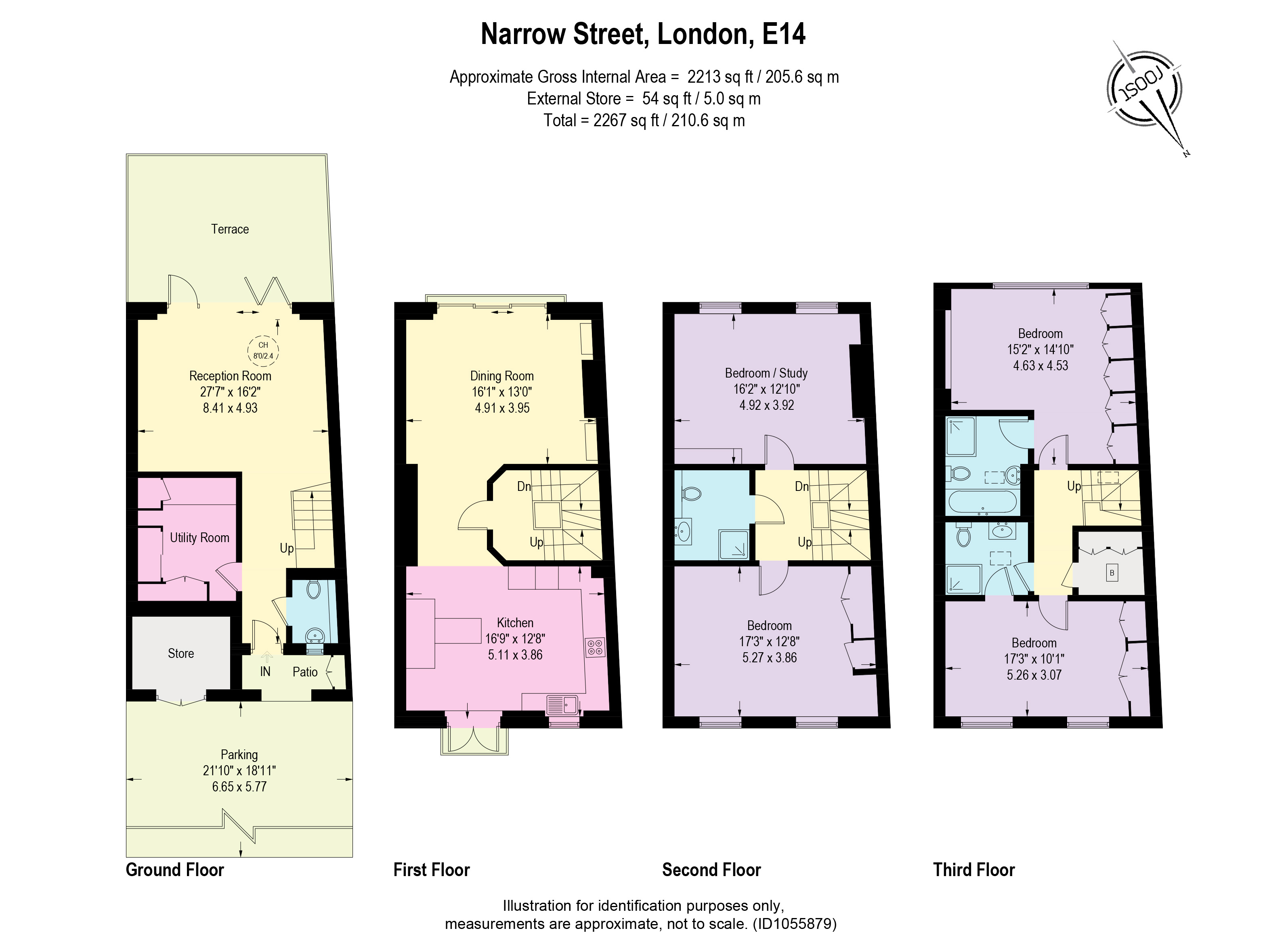 Blyths Wharf, Narrow Street, London, E14