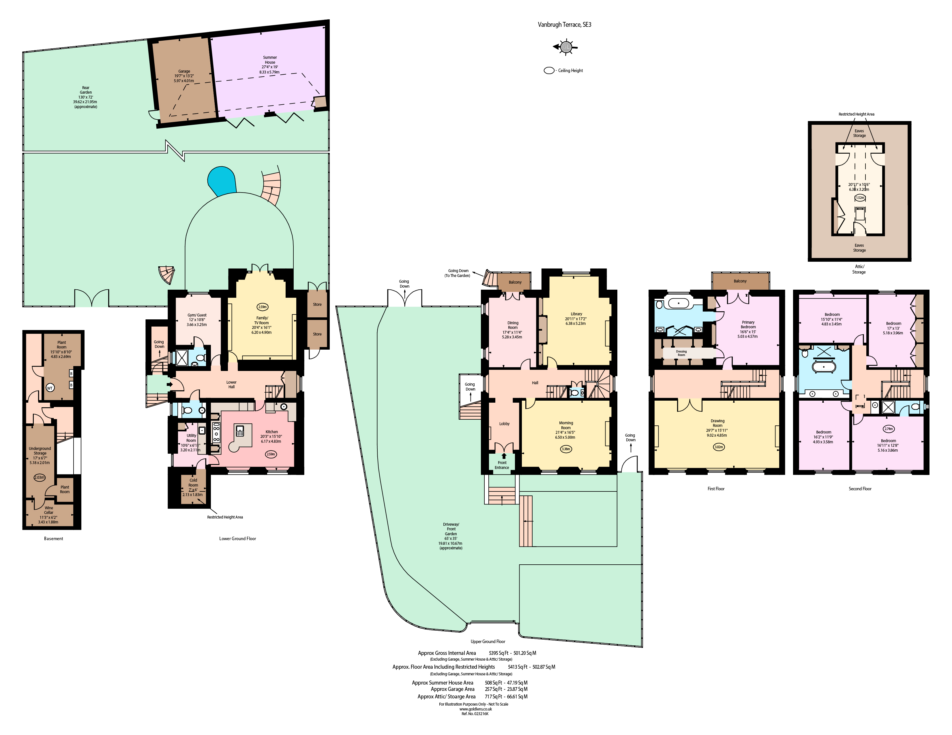 Vanbrugh Terrace, Blackheath, SE3