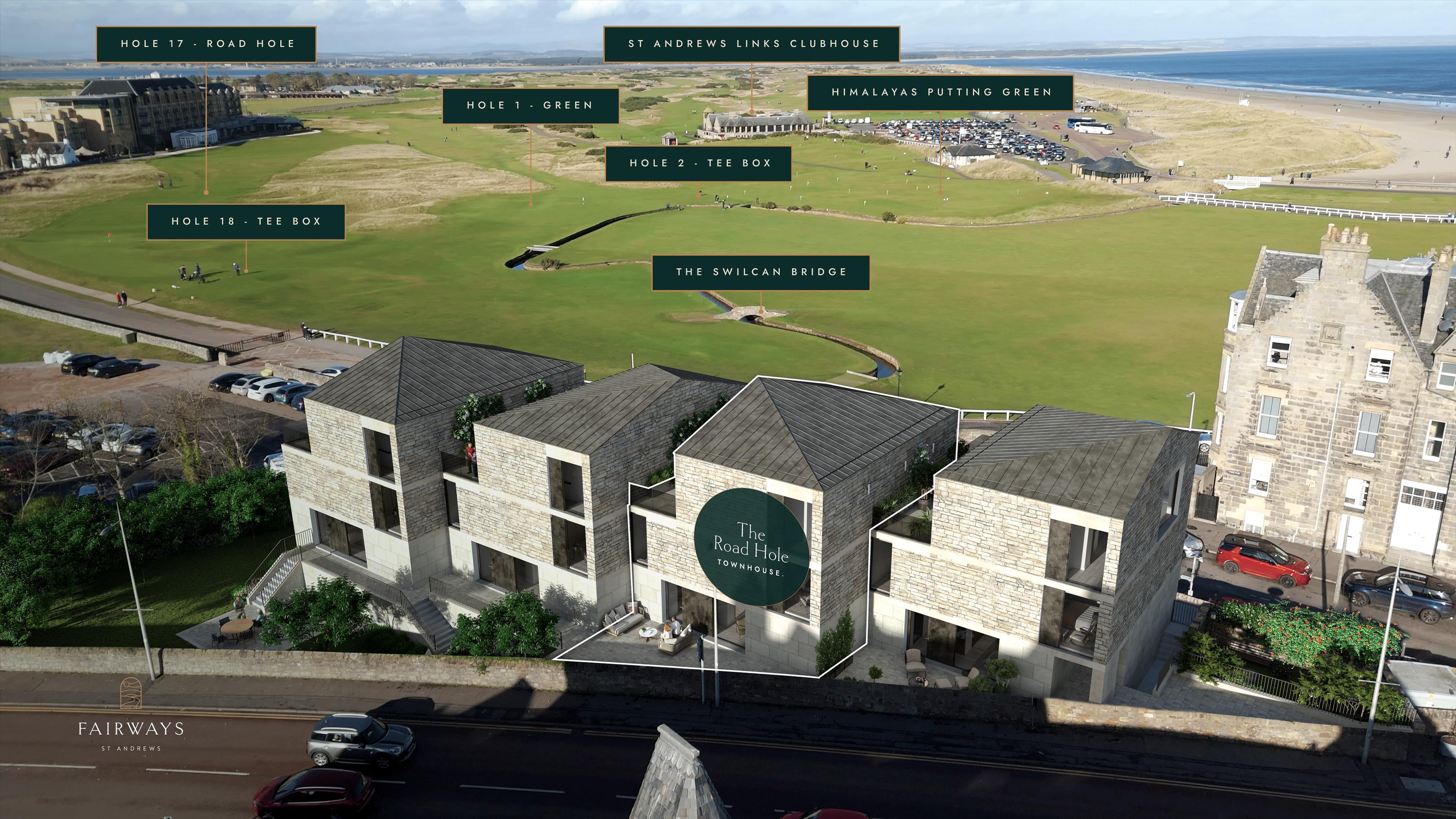 The Road Hole Townhouse, Fairways, The Links, St Andrews, Fife, KY16