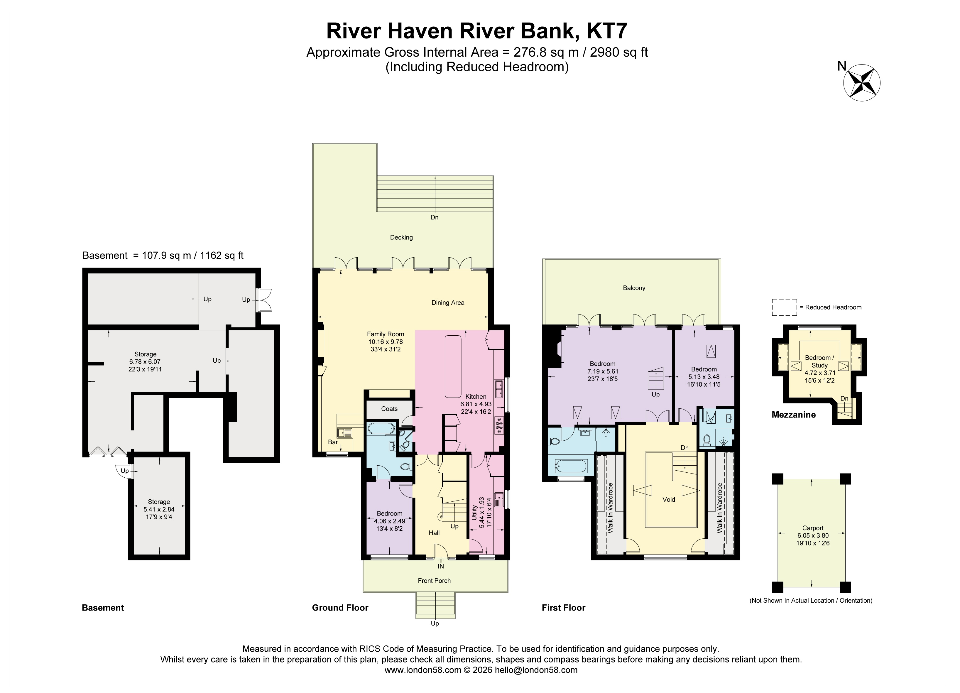 River Bank, Thames Ditton, Surrey KT7