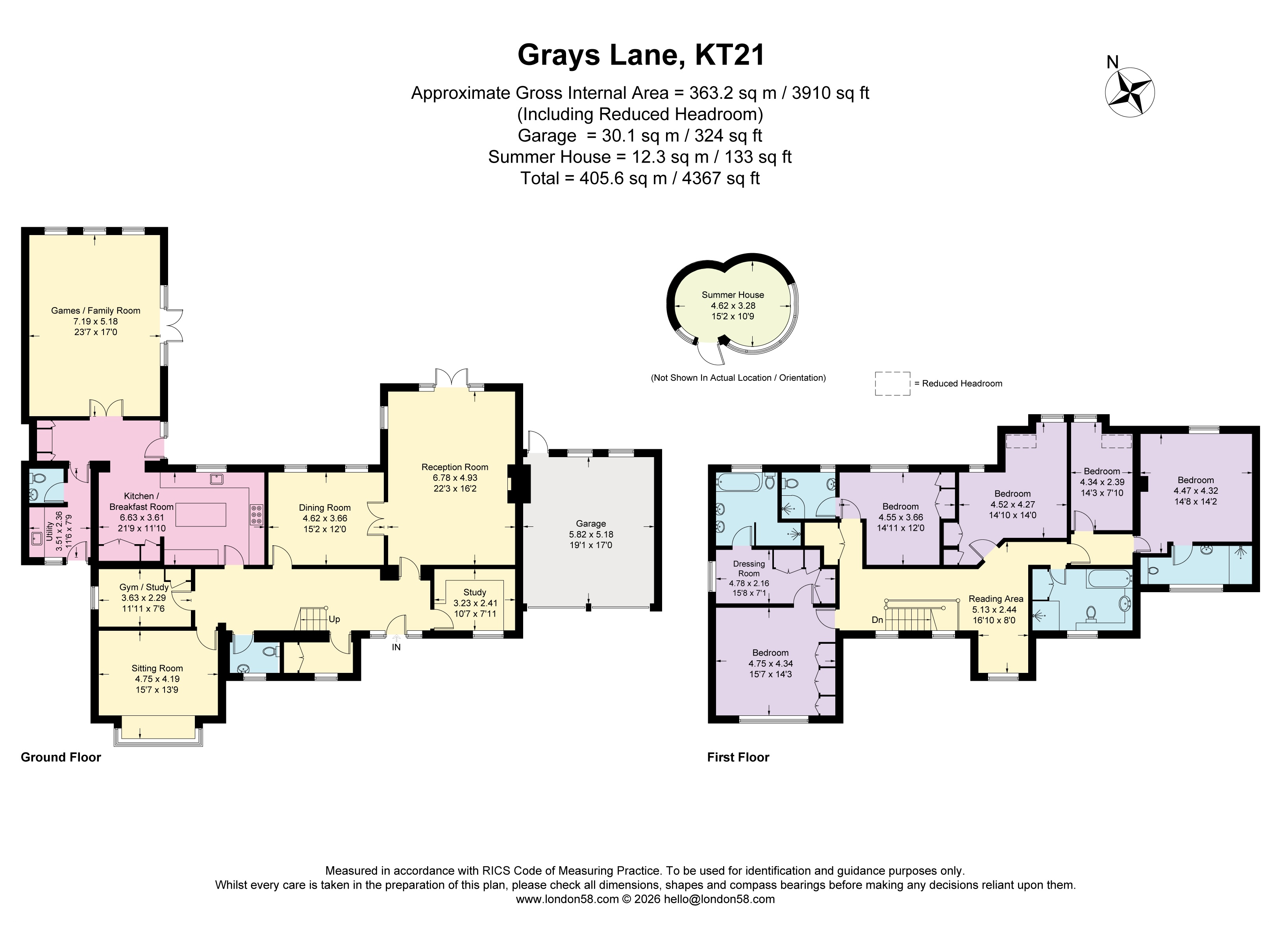 Grays Lane, Ashtead, Surrey KT21