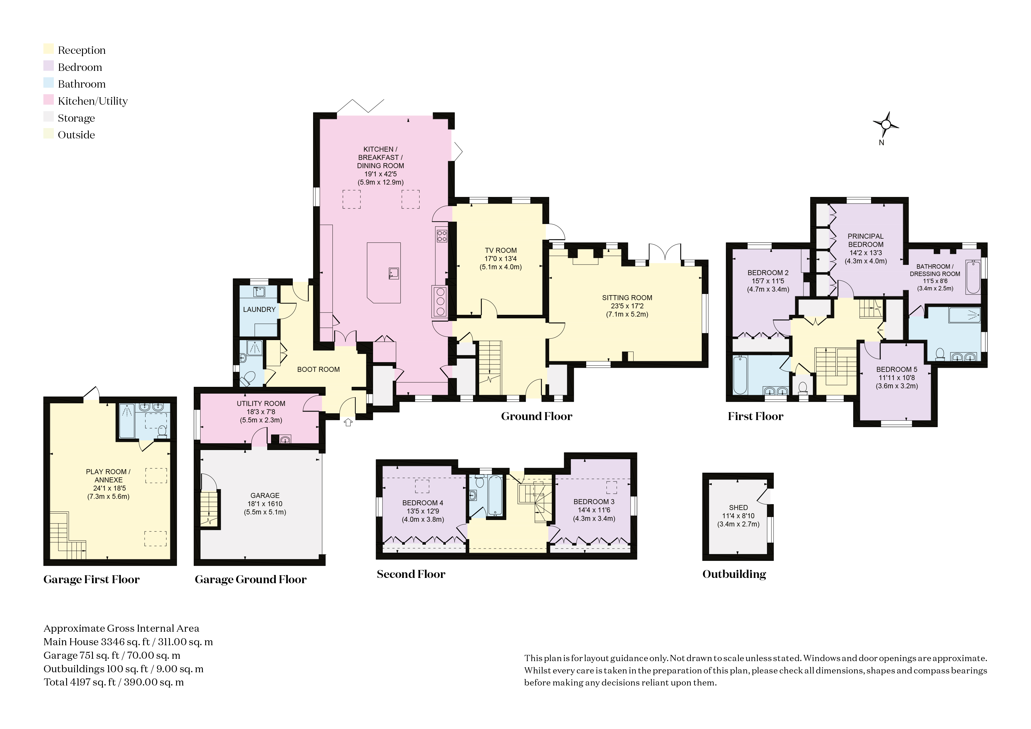 Franksfield, Peaslake, Guildford, Surrey, GU5