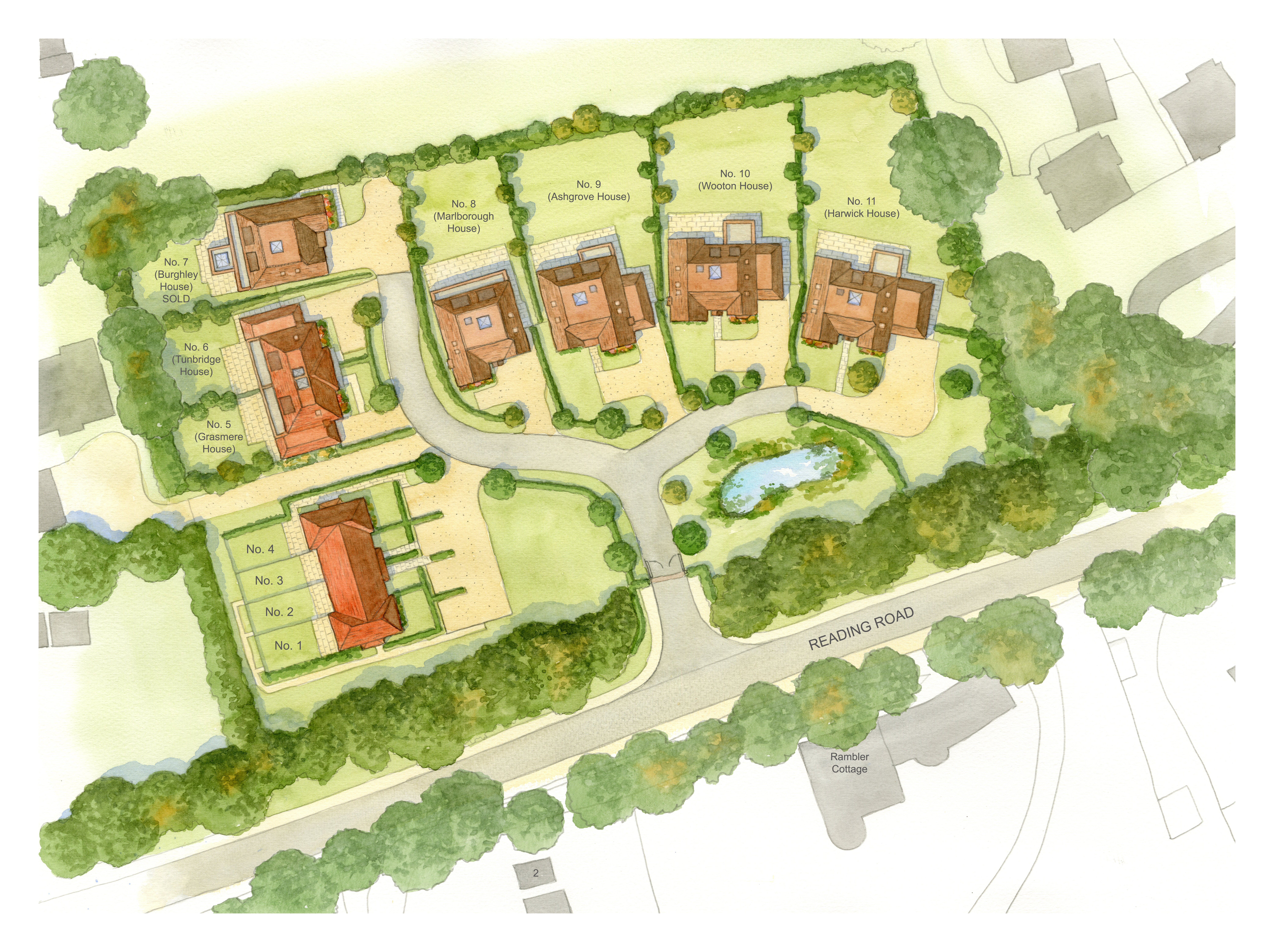 Charleston Place, Hayes Grove, Shiplake RG9
