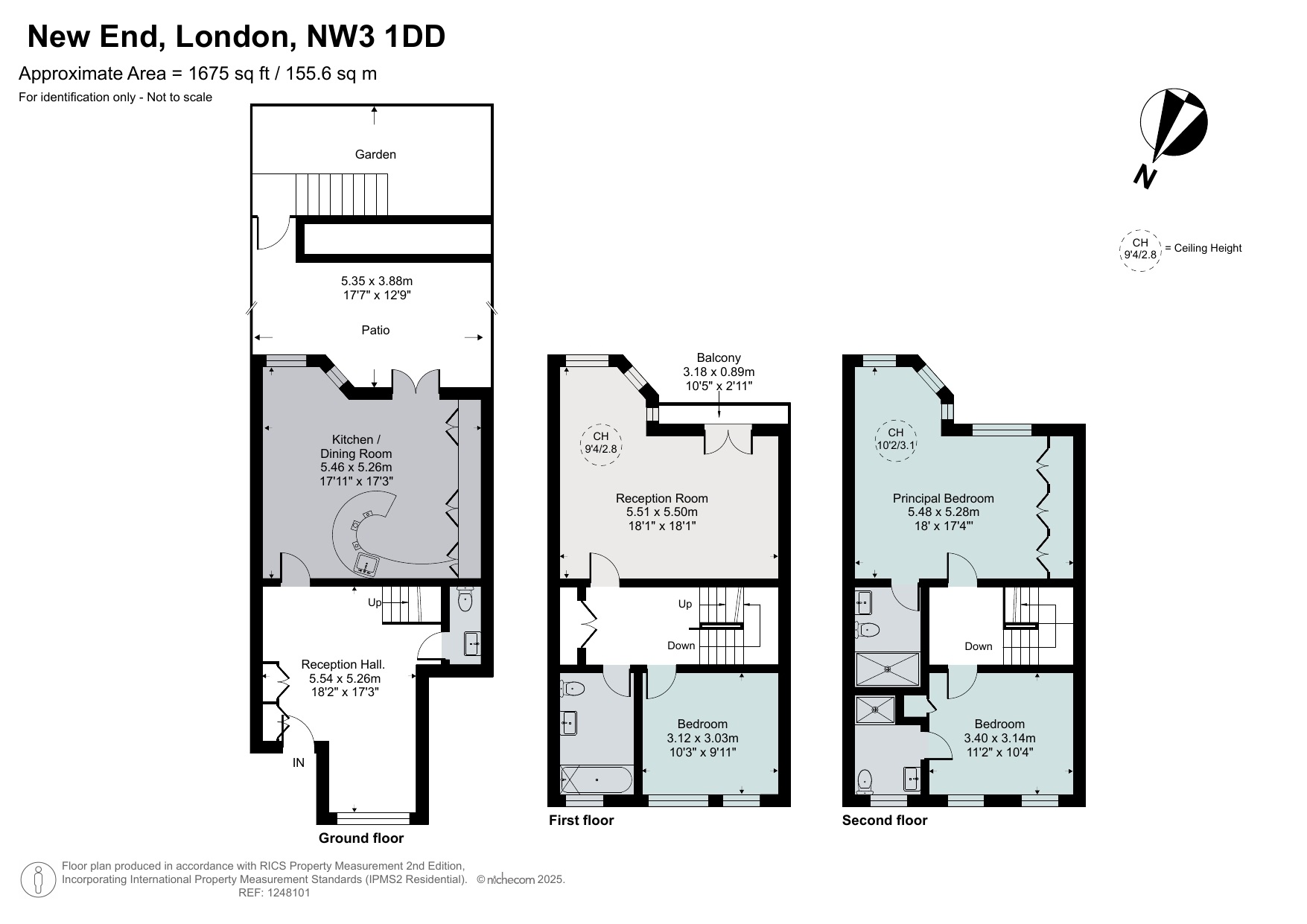 New End, Hampstead, London NW3