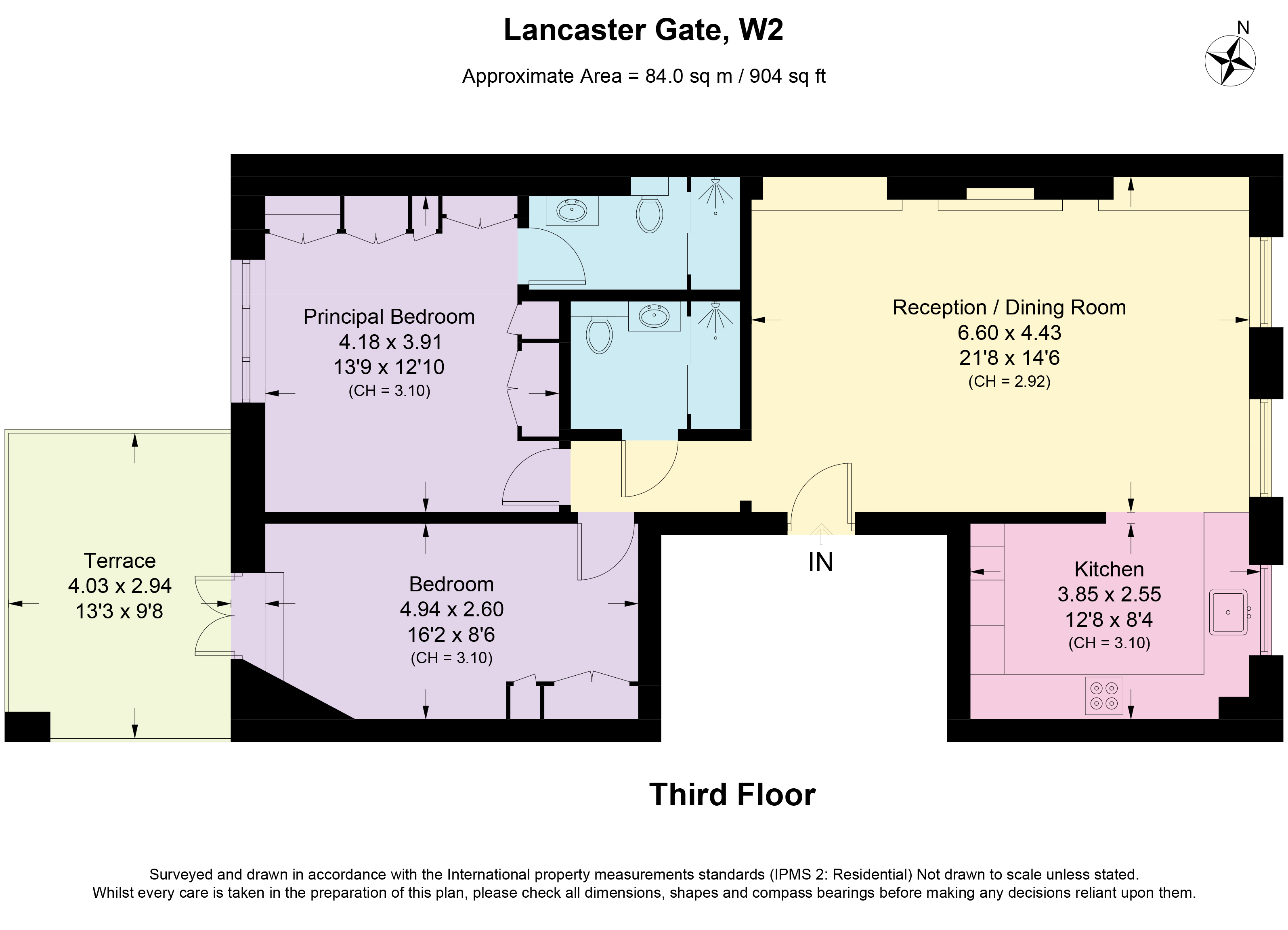 Lancaster Gate, Hyde Park, London, W2