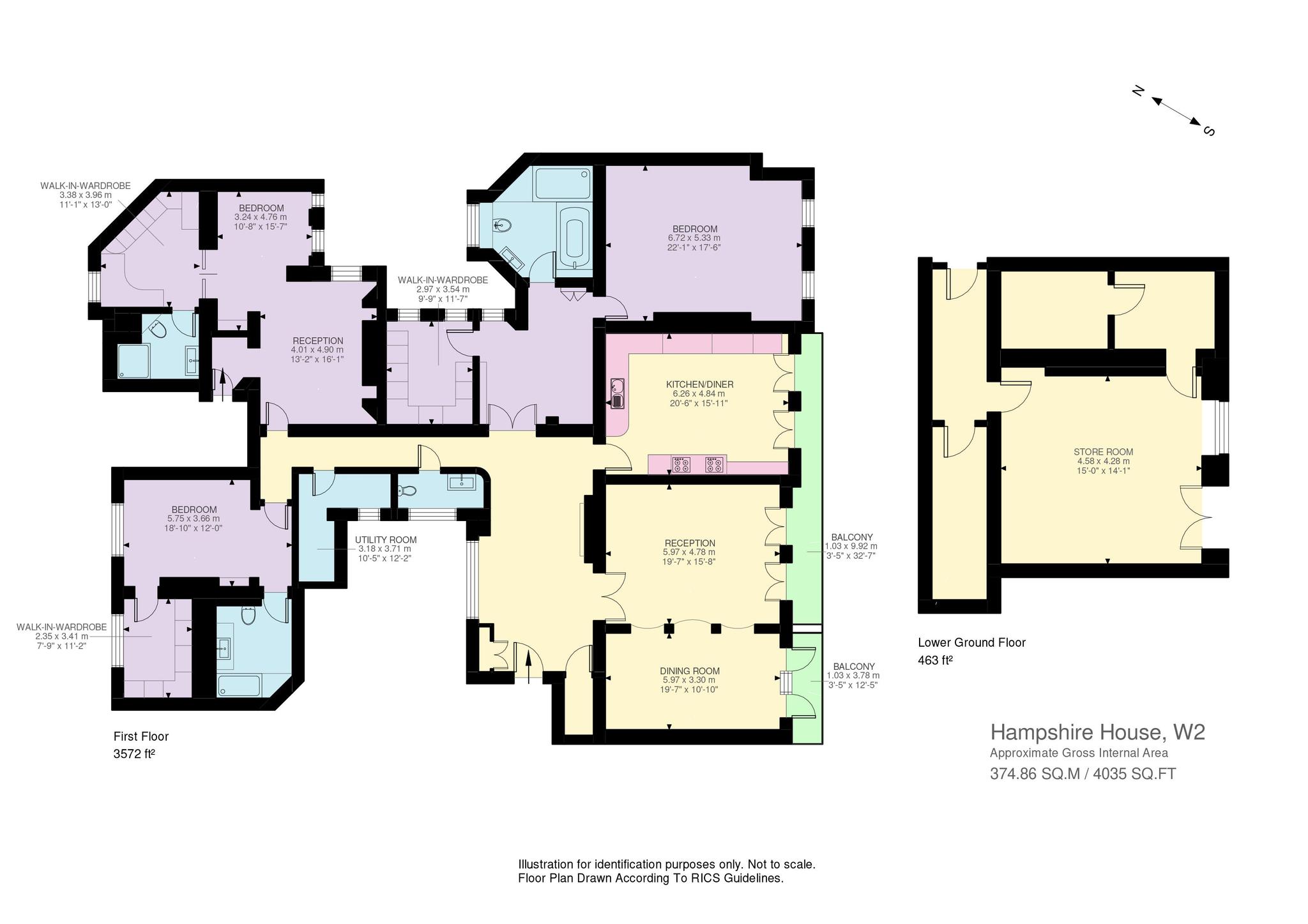 Hampshire House, Hyde Park Place, London W2