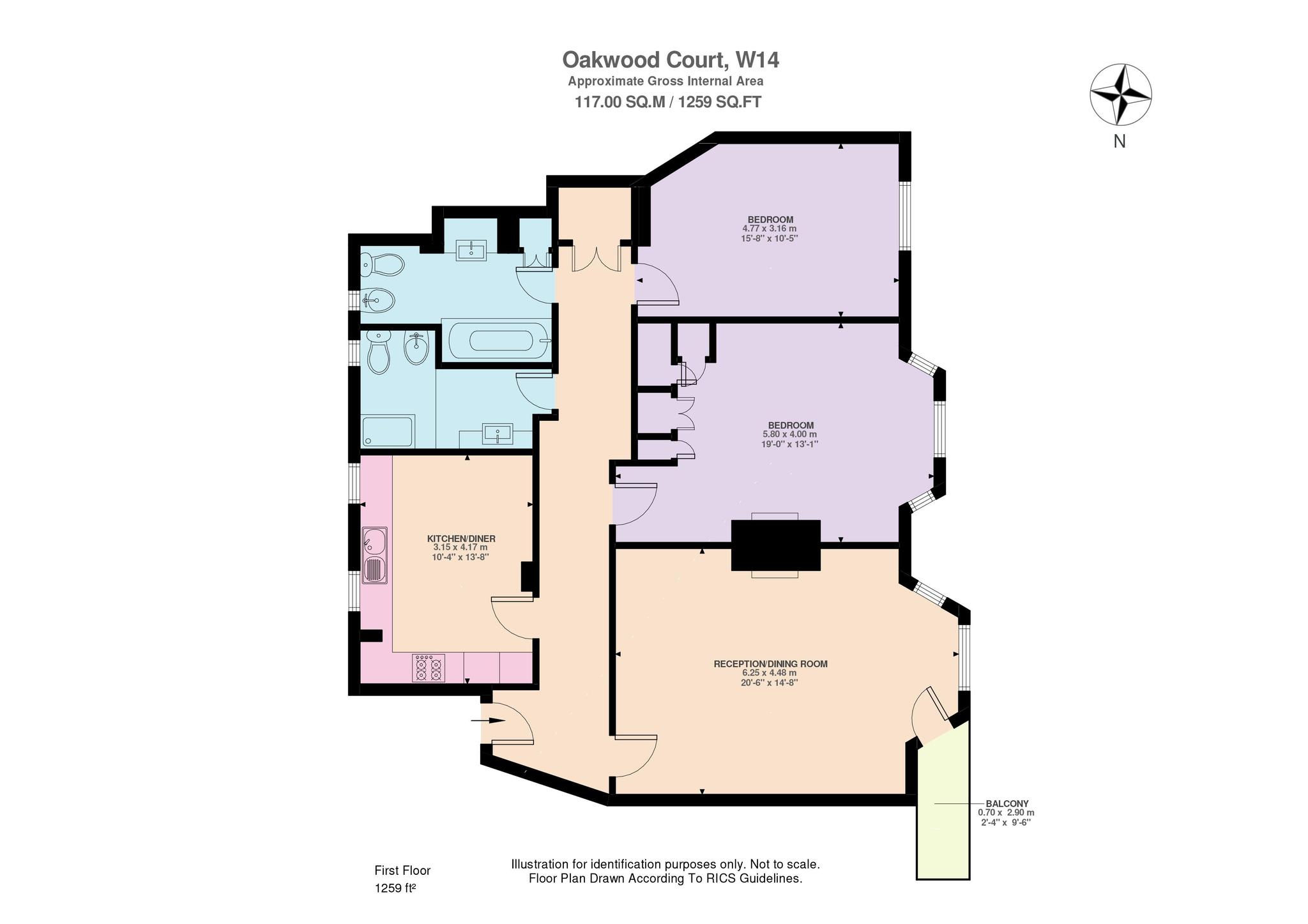 Oakwood Court, London W14