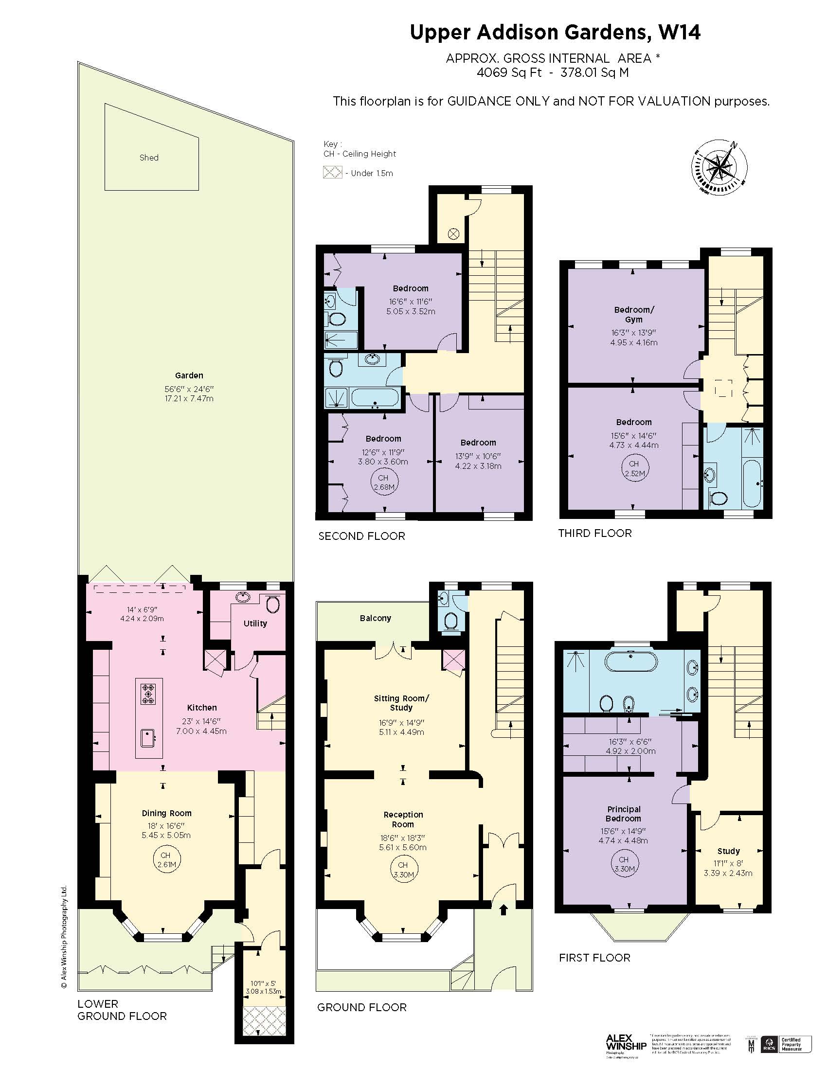 Upper Addison Gardens, Holland Park, London, W14