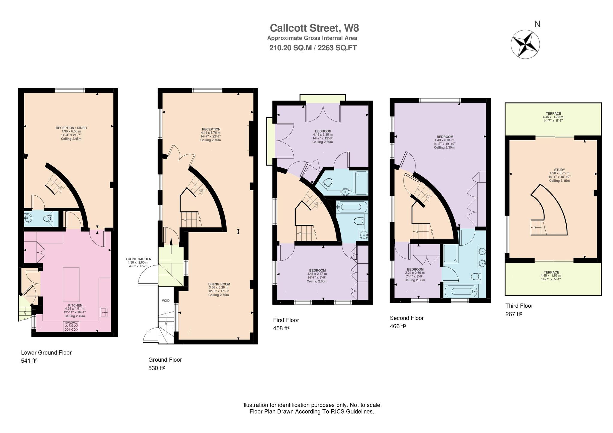 Callcott Street, Kensington, London W8