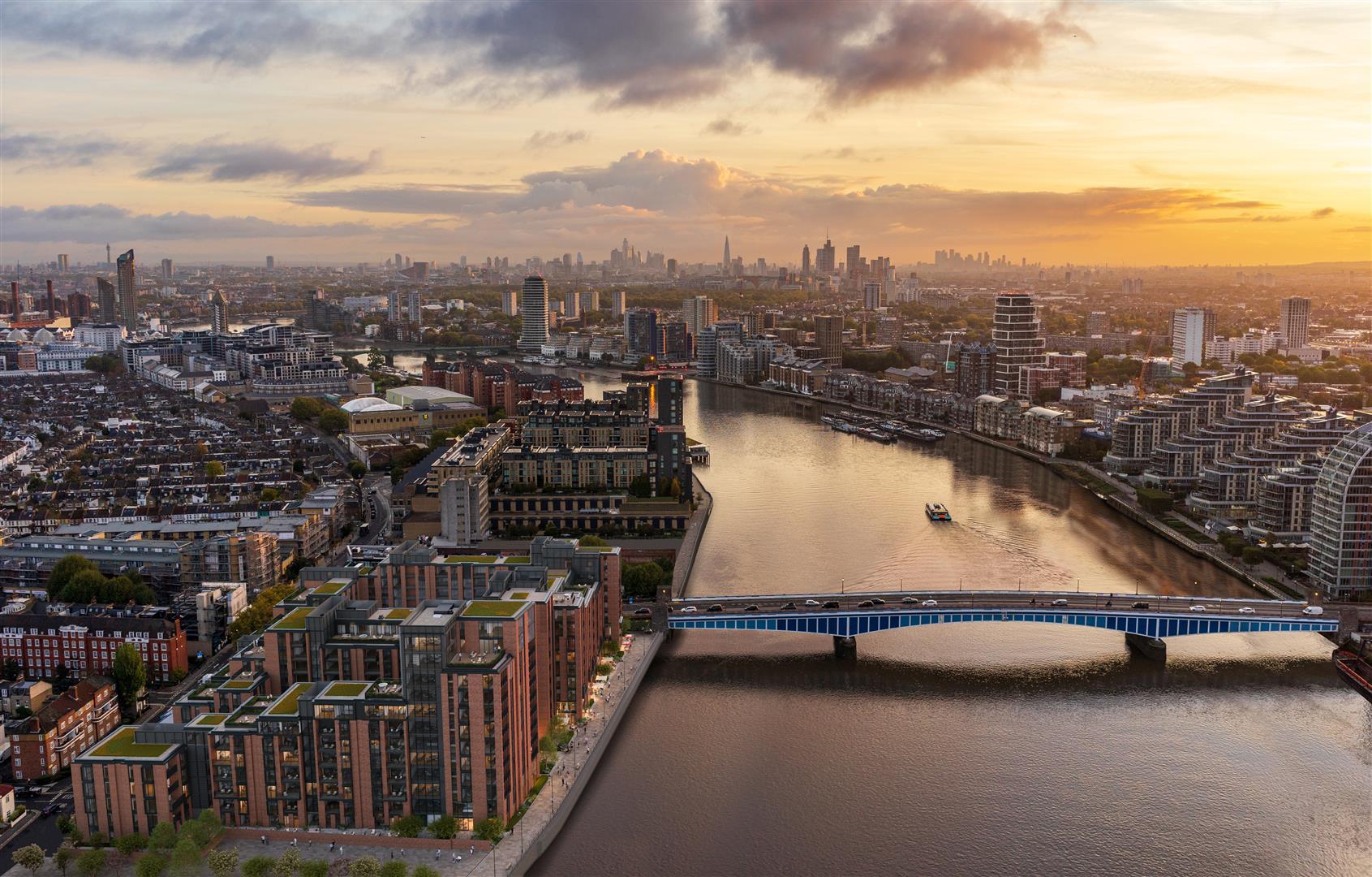 Hurlingham Waterfront, 1-3 Carnwath Road, London, SW6 2TZ