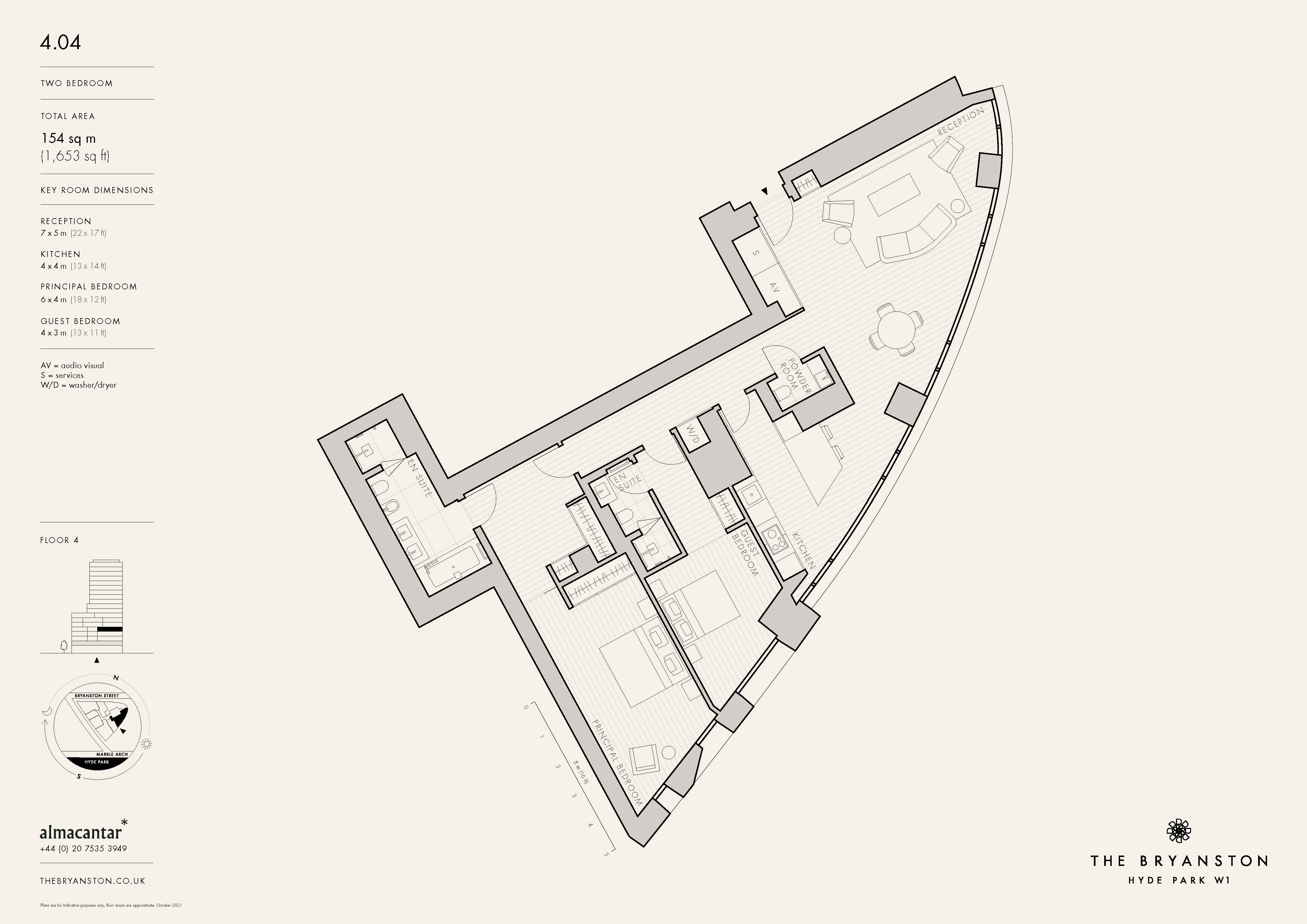 The Bryanston, 55 Bryanston Street, London, W1H 7BZ