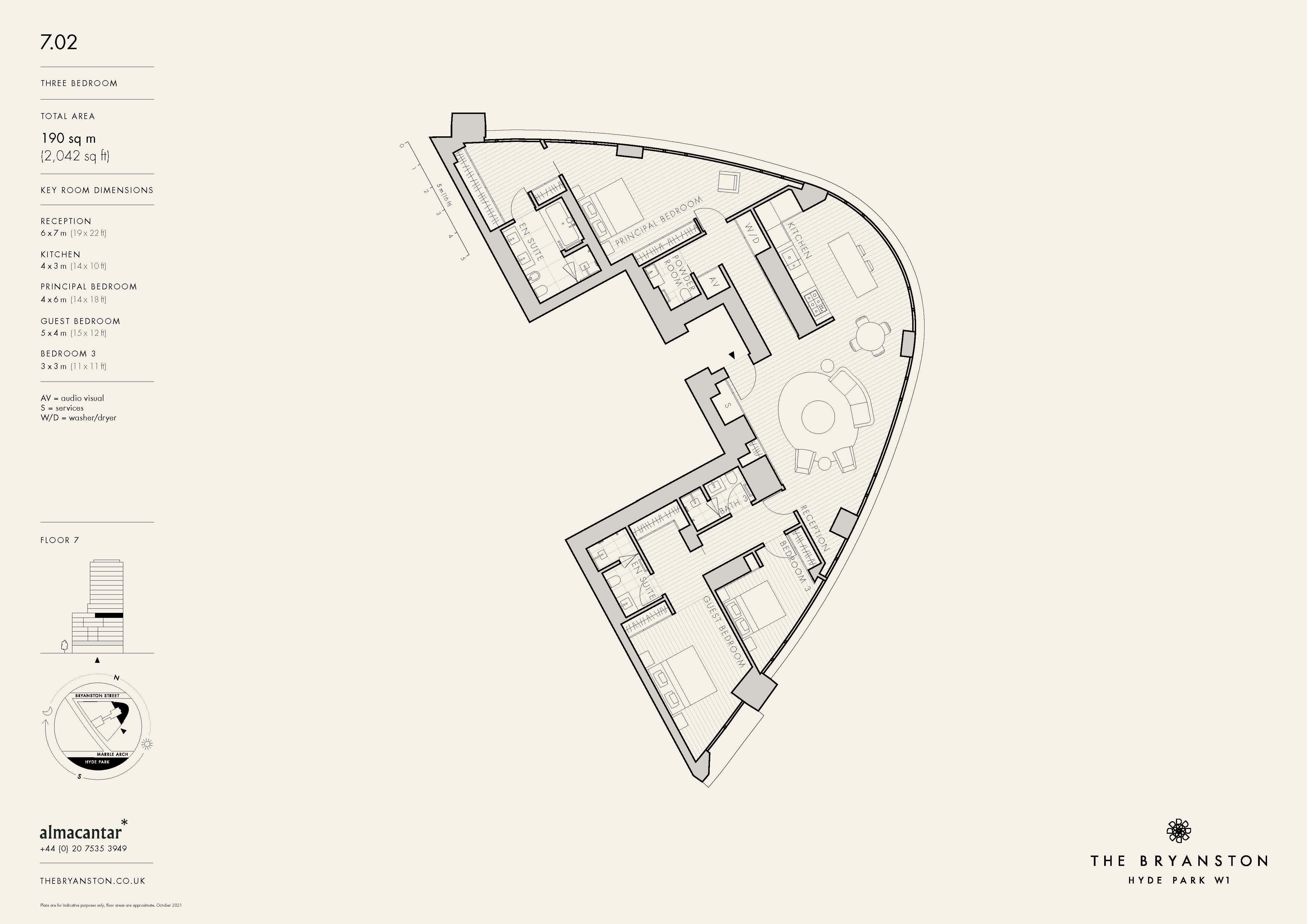 The Bryanston, Hyde Park, 55 Bryanston Street, Marylebone, London, W1H 7BZ