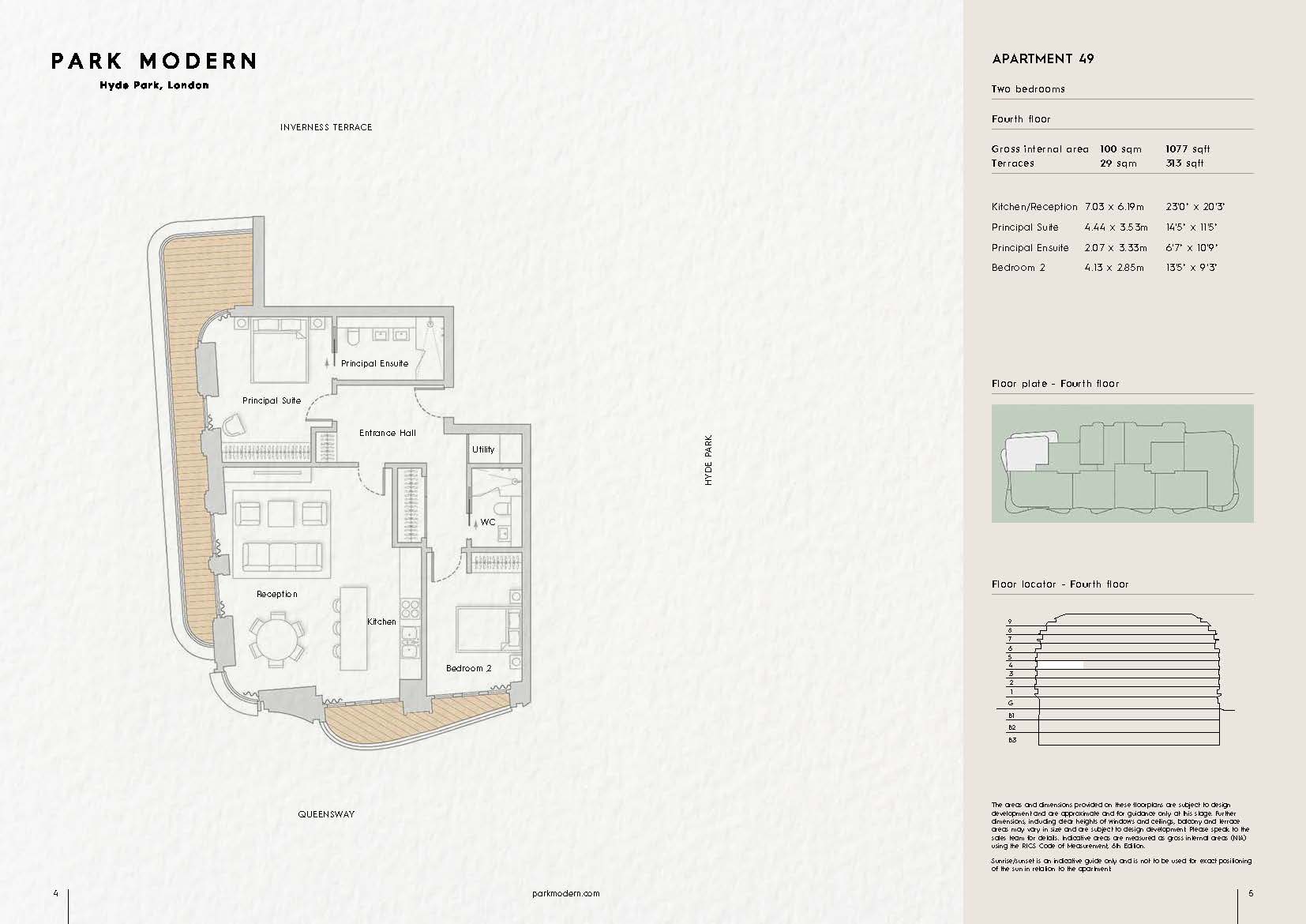 Park Modern, Bayswater Road, Hyde Park, London W2 3JH